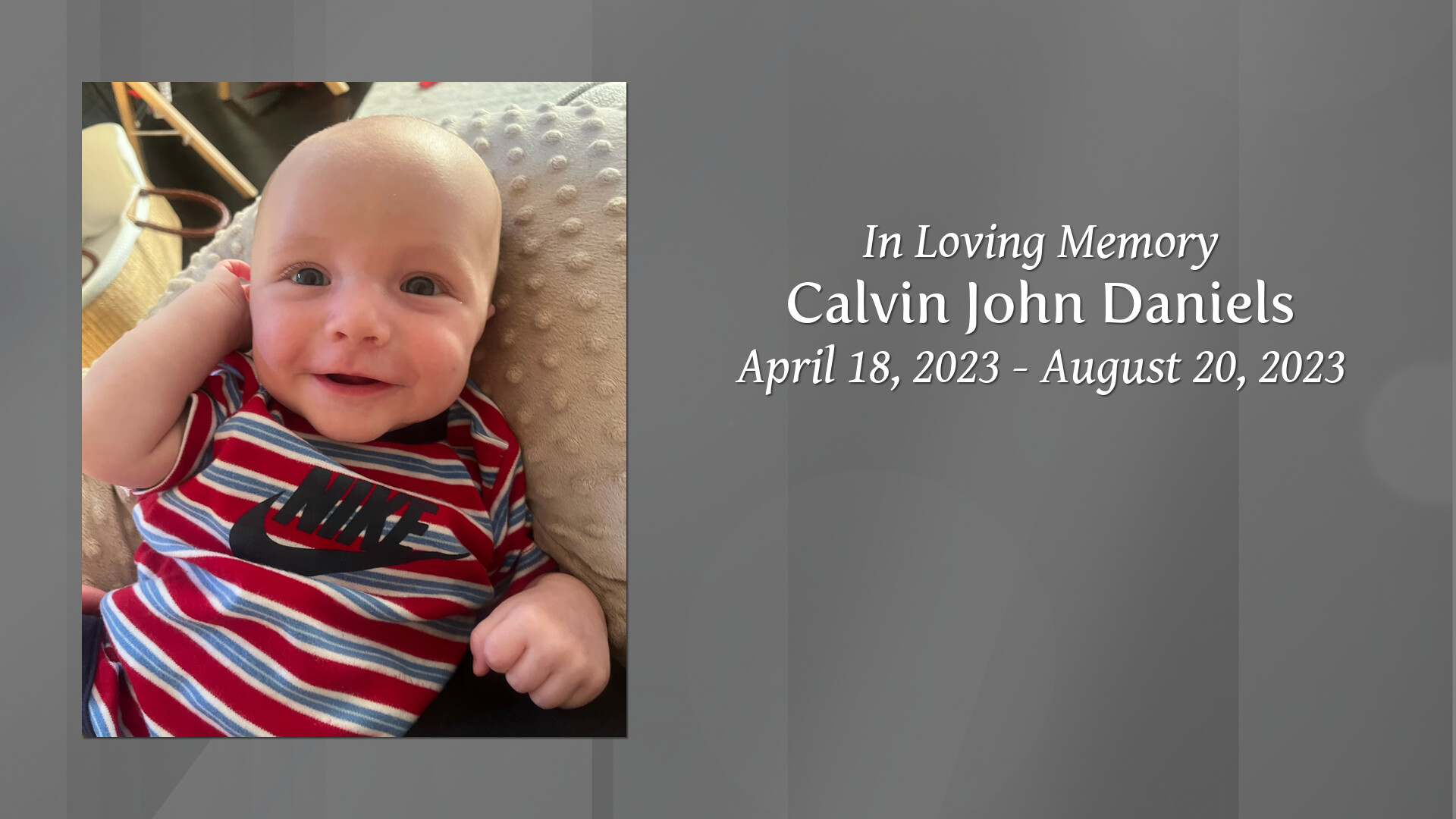 Calvin John Daniels Tribute Video