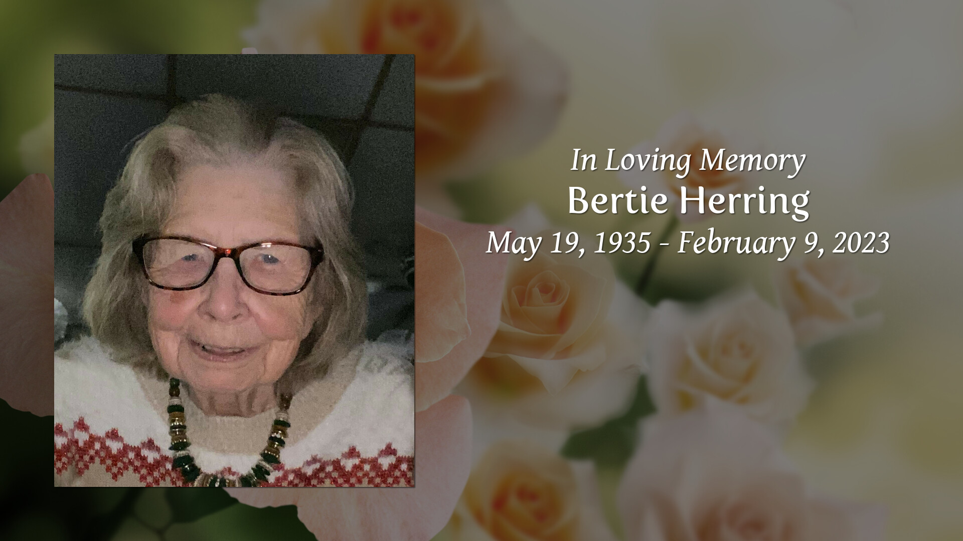 Bertie Herring Tribute Video