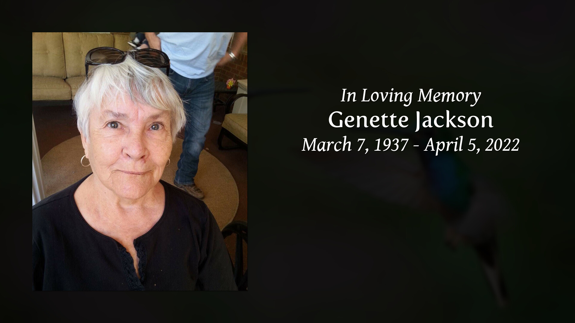 Genette Jackson Tribute Video