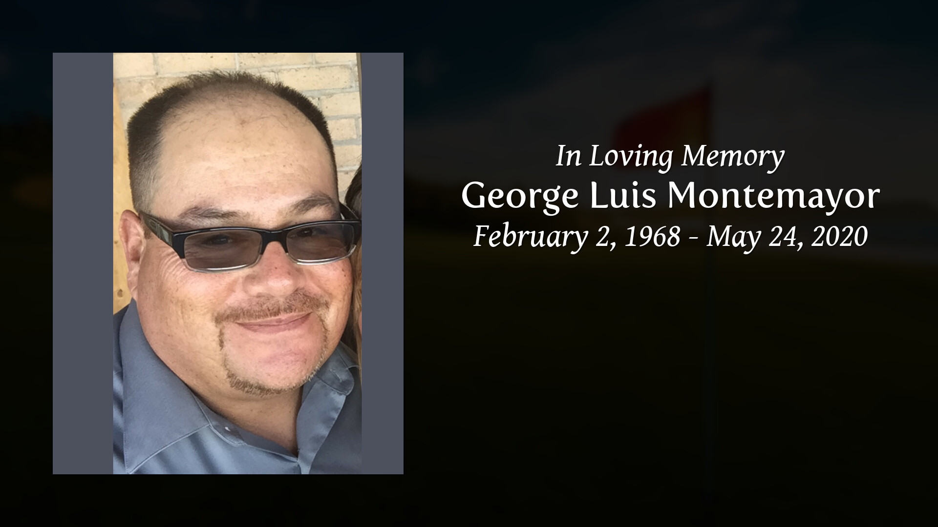 George Luis Montemayor - Tribute Video