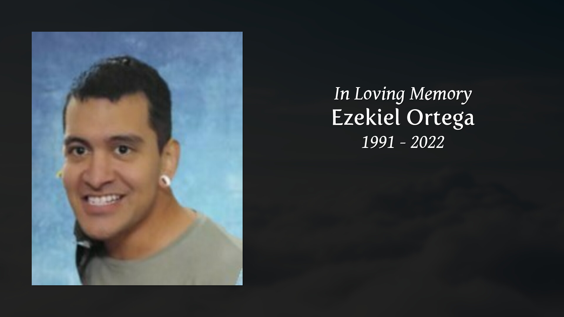 Ezekiel Ortega - Tribute Video