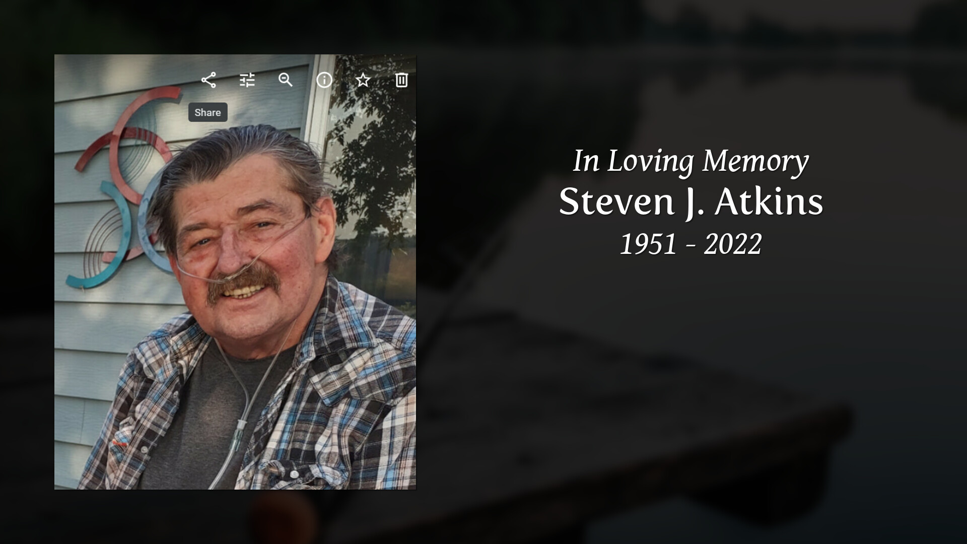 Steven J. Atkins - Tribute Video