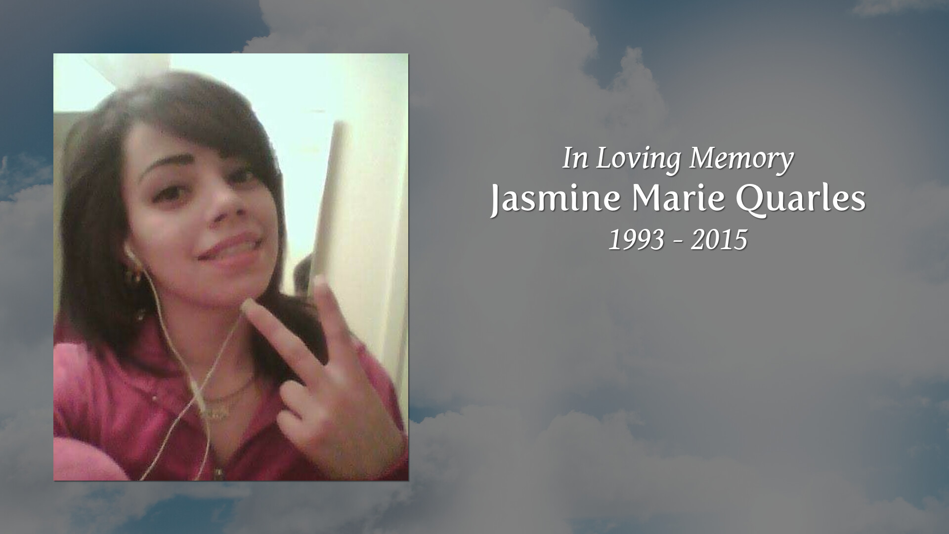 Jasmine Marie Quarles Tribute Video