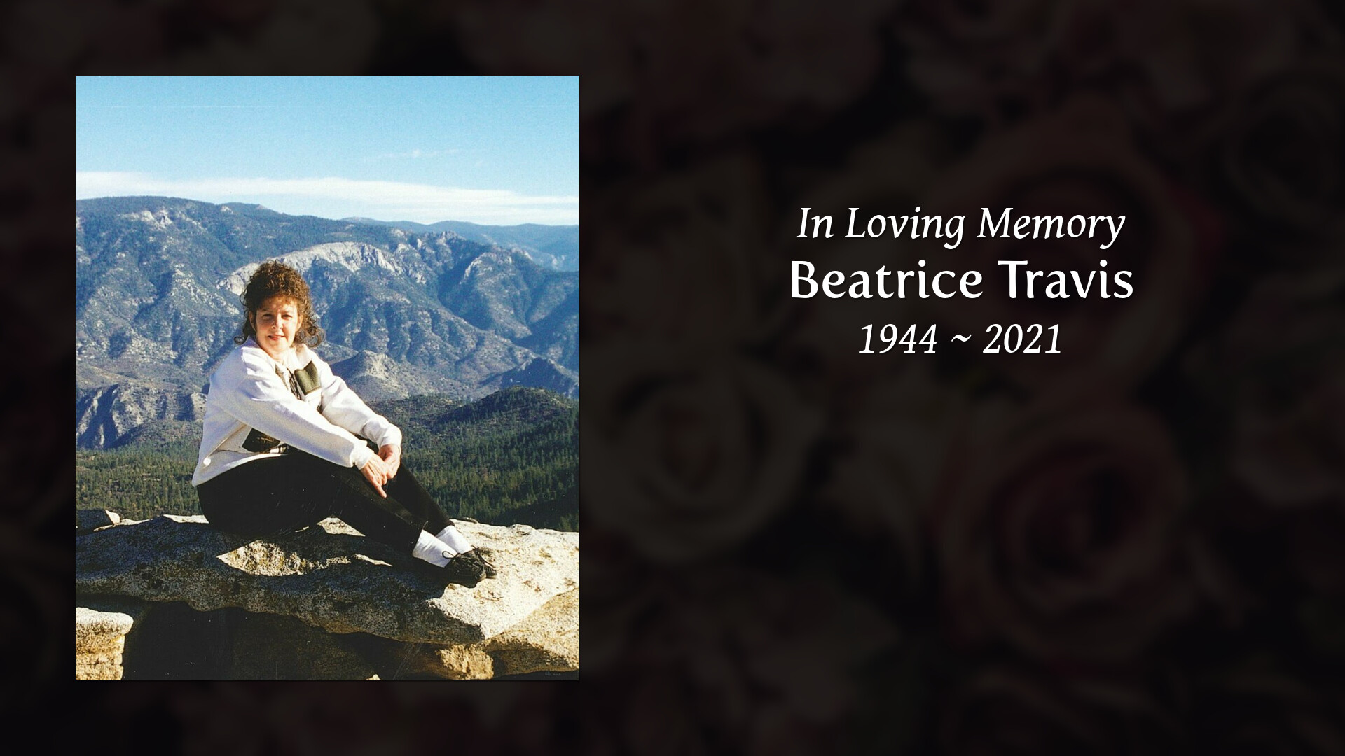 Beatrice Travis Tribute Video