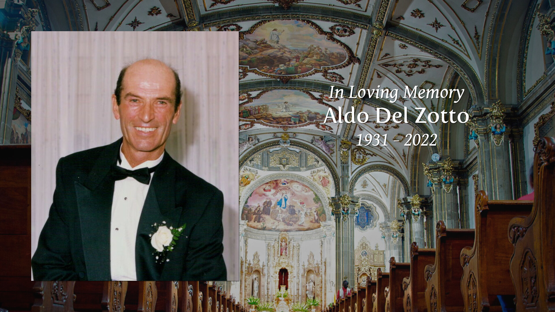 Aldo Del Zotto - Tribute Video