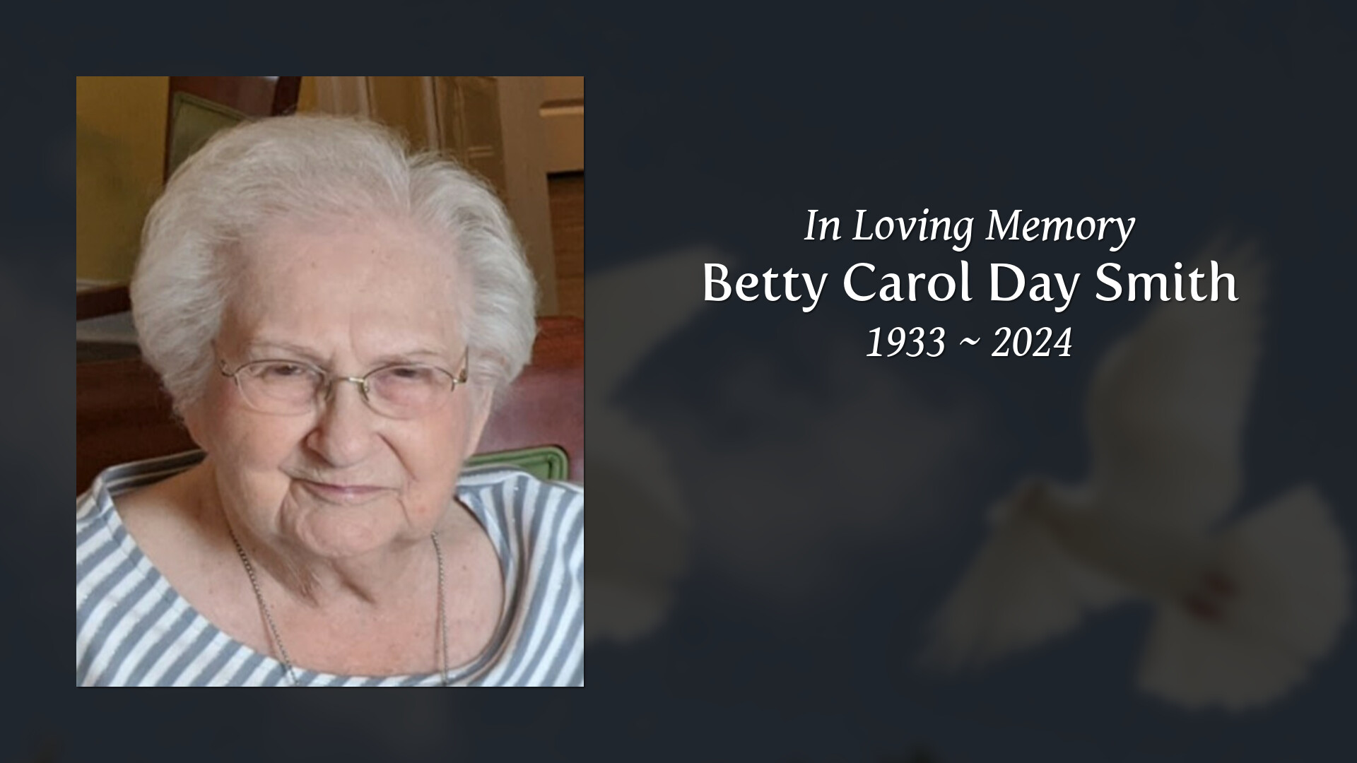 Betty Carol Day Smith - Tribute Video