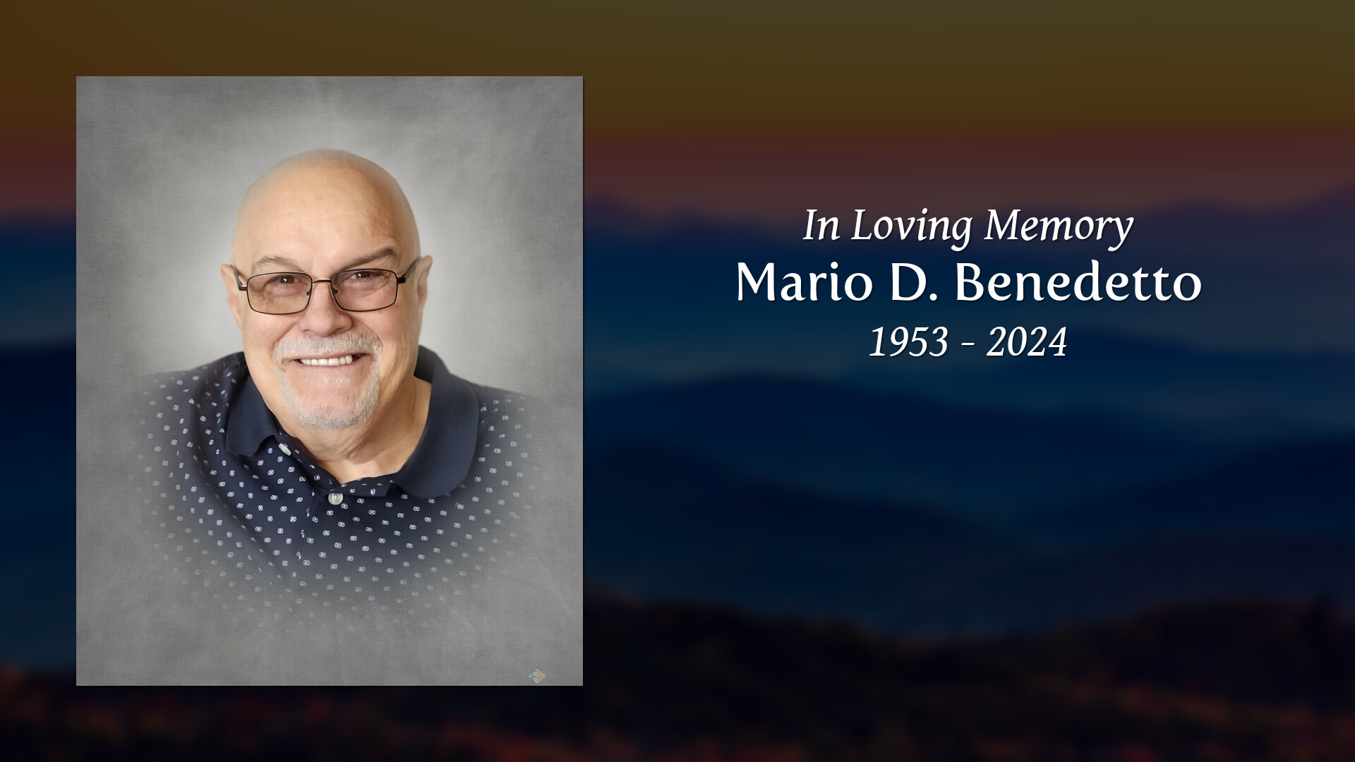 Mario D. Benedetto - Tribute Video