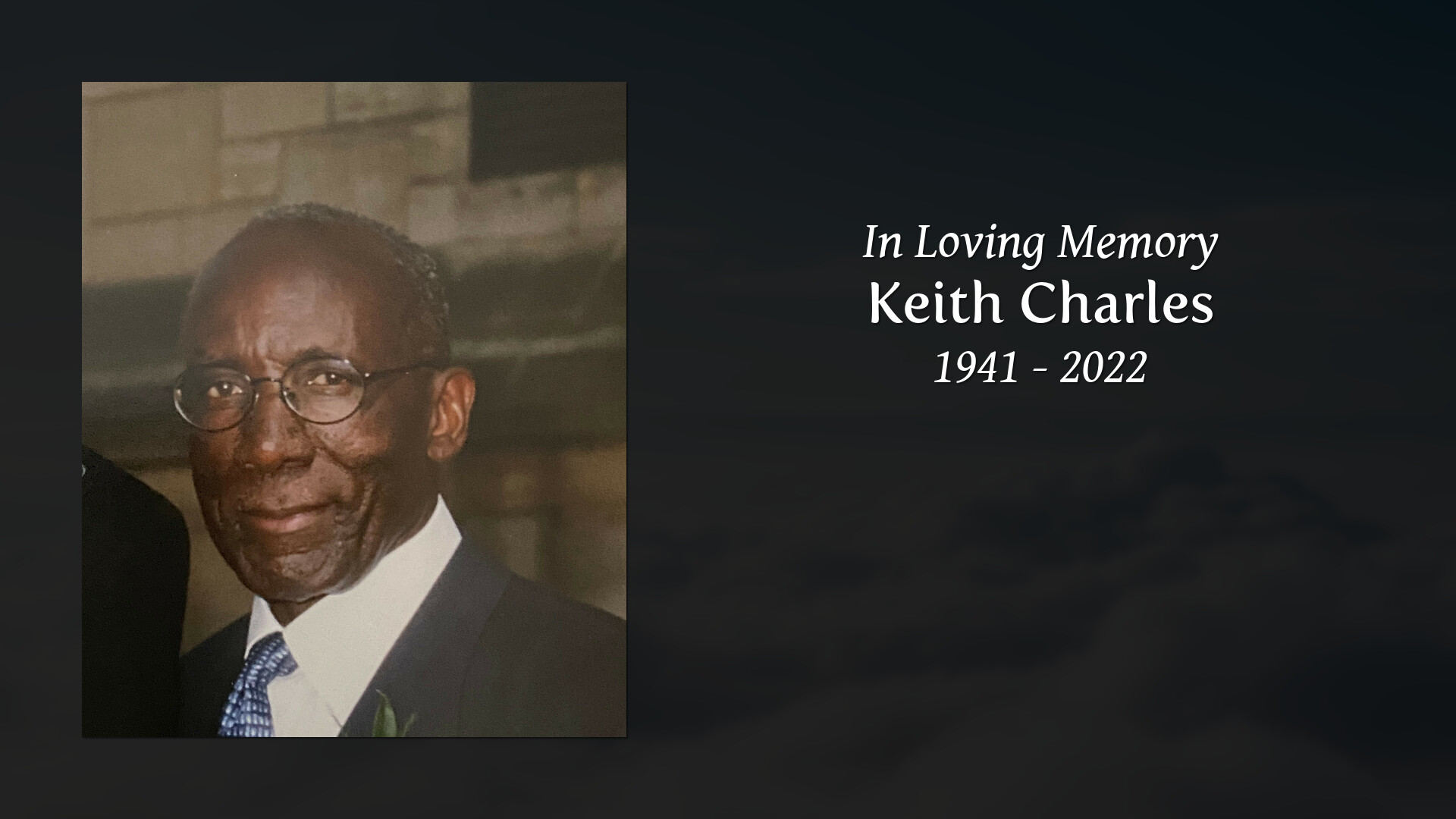 Keith Charles - Tribute Video