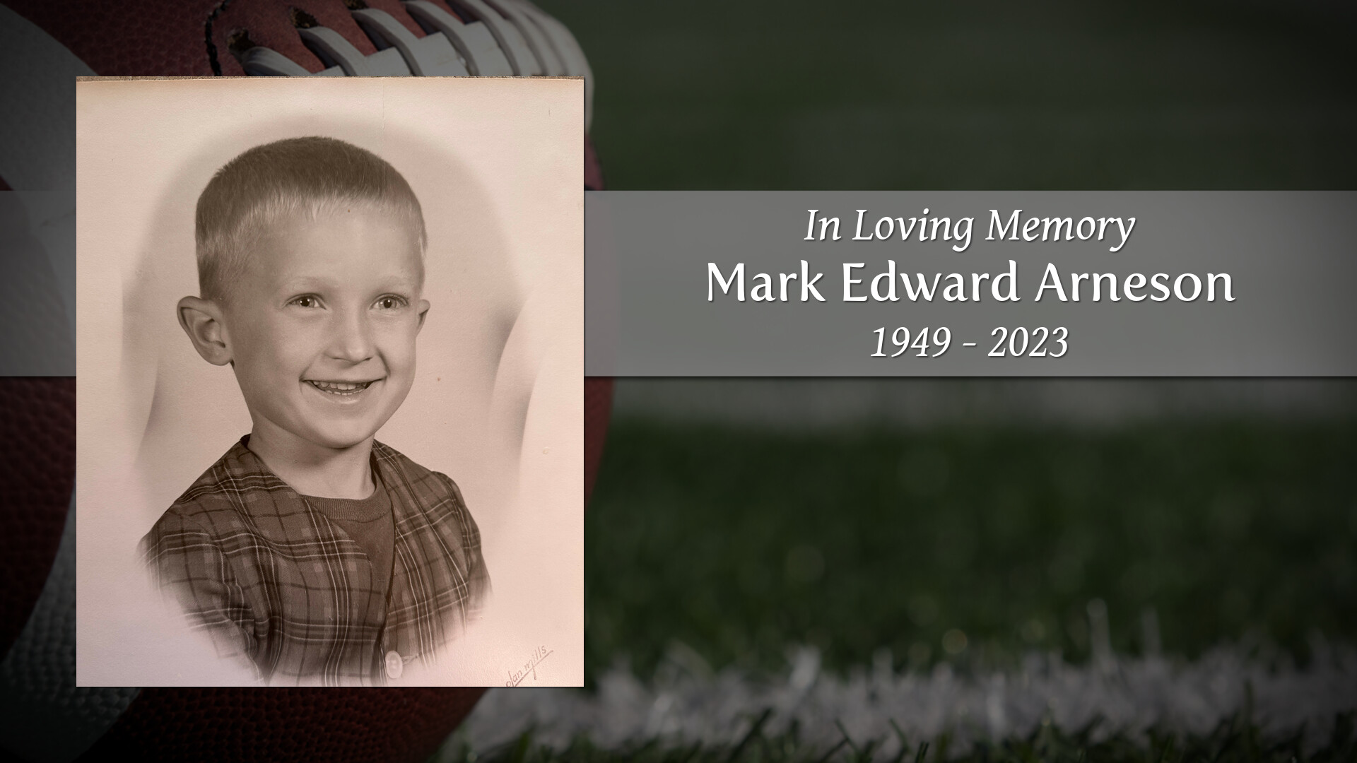 Mark Edward Arneson - Tribute Video