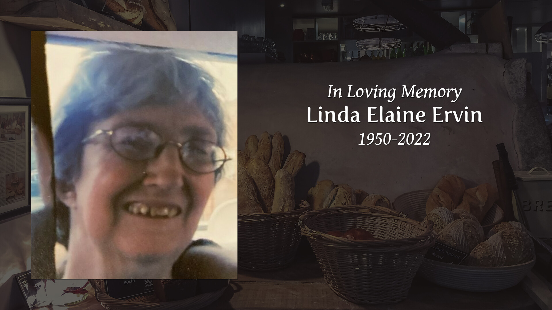 Linda Elaine Ervin - Tribute Video