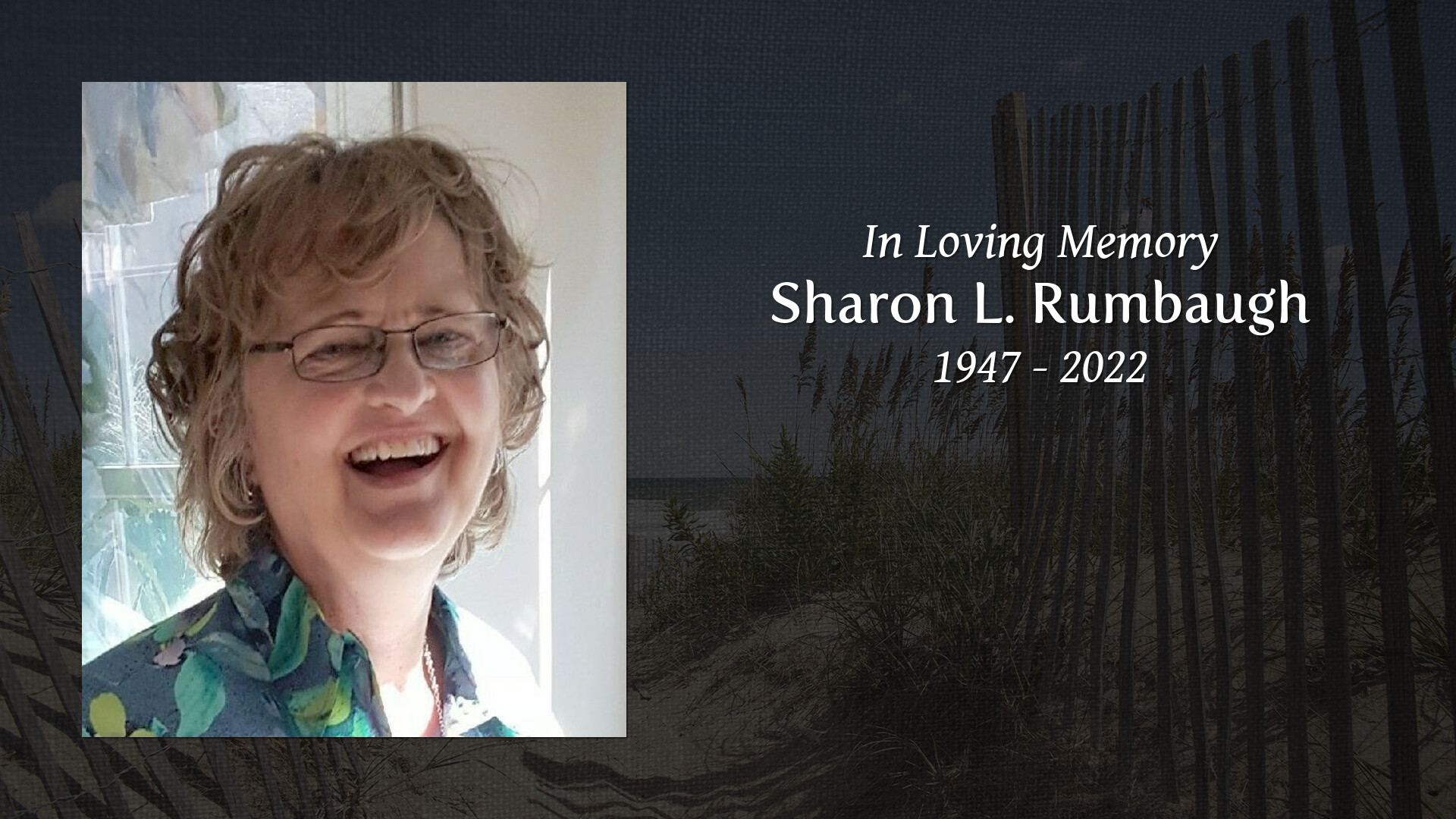 Sharon L Rumbaugh Tribute Video