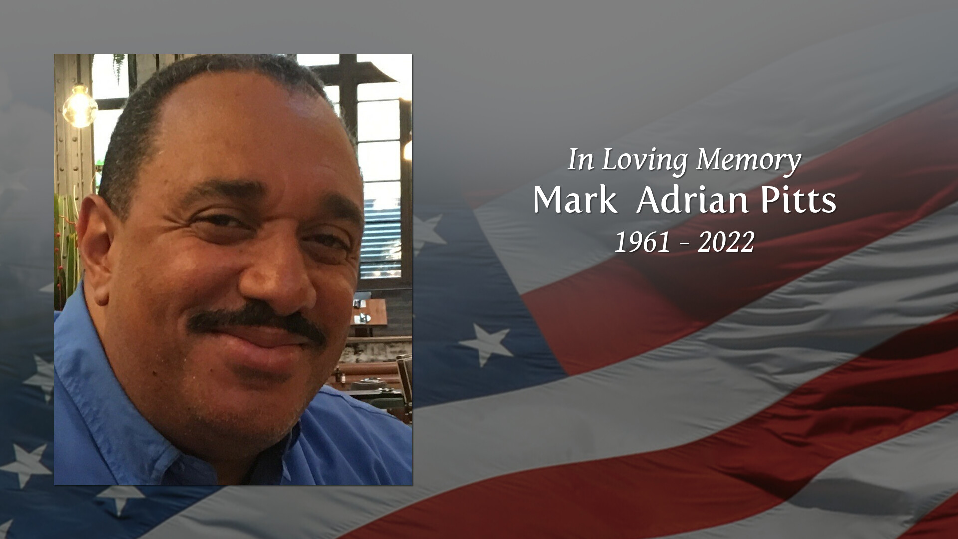 Mark Adrian Pitts Tribute Video