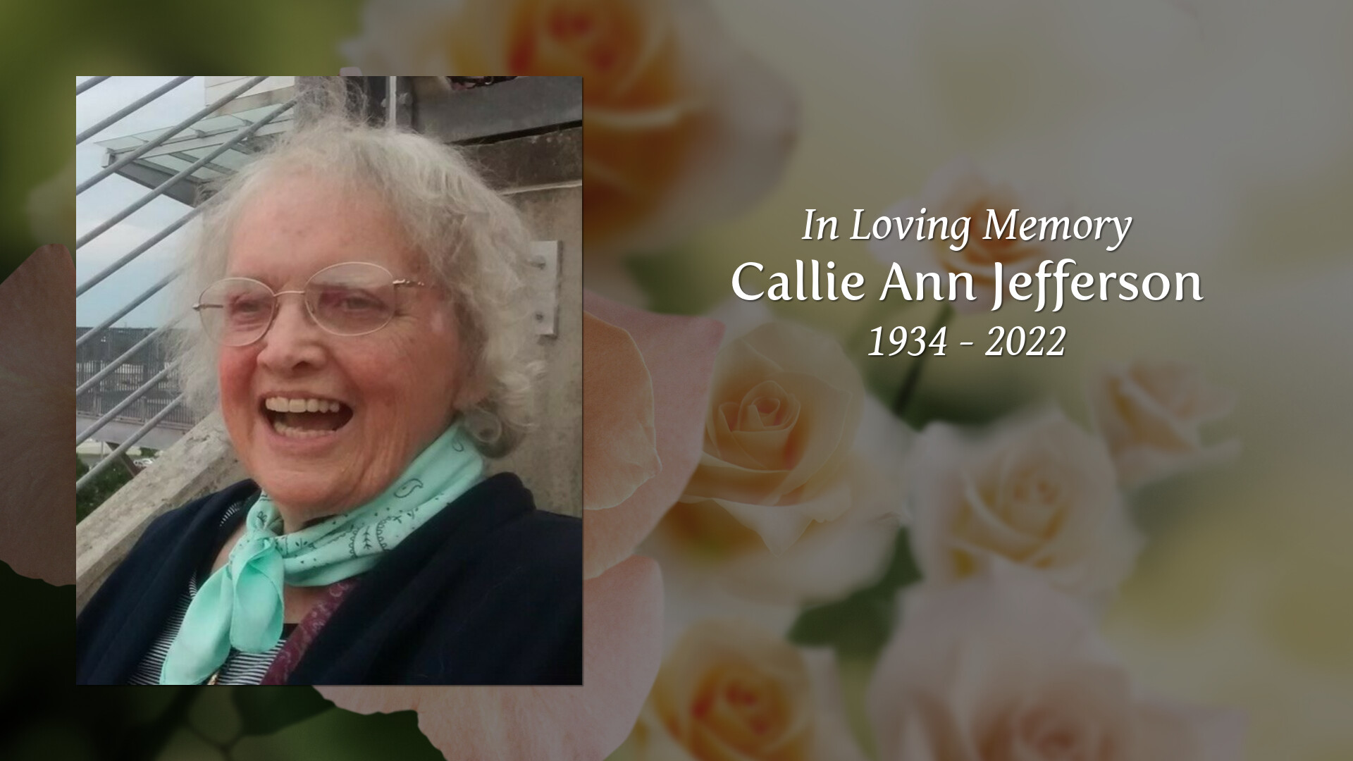 Callie Ann Jefferson - Tribute Video