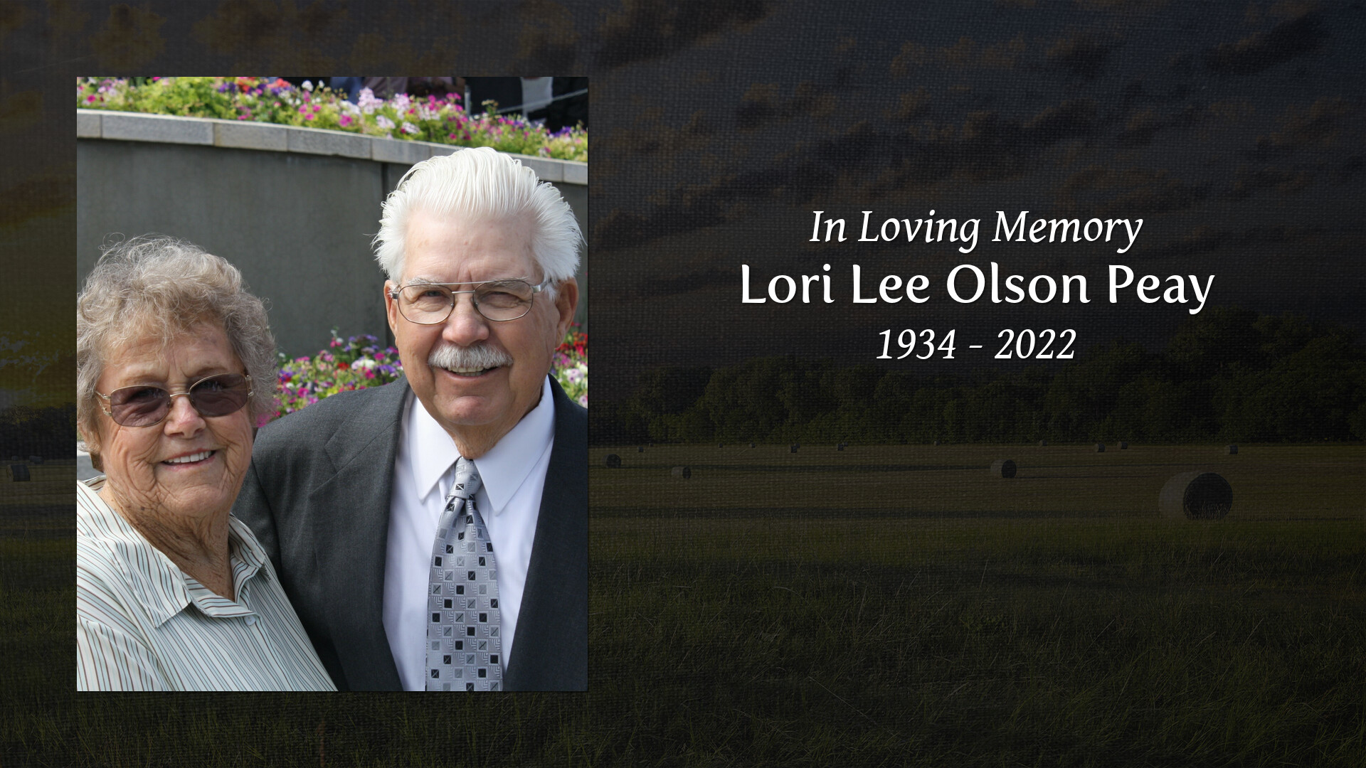 Lori Lee Olson Peay - Tribute Video