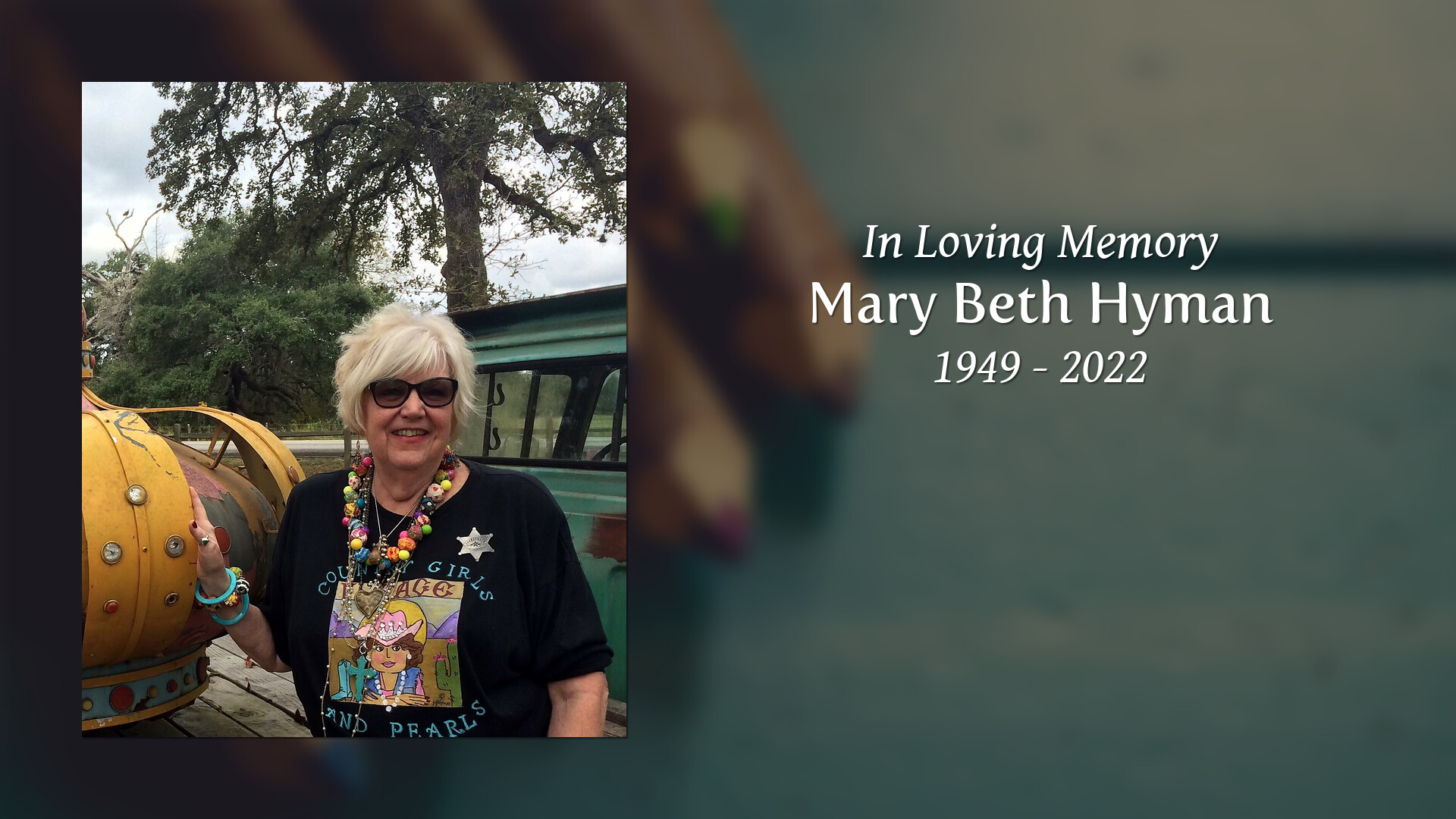 Mary Beth Hyman - Tribute Video