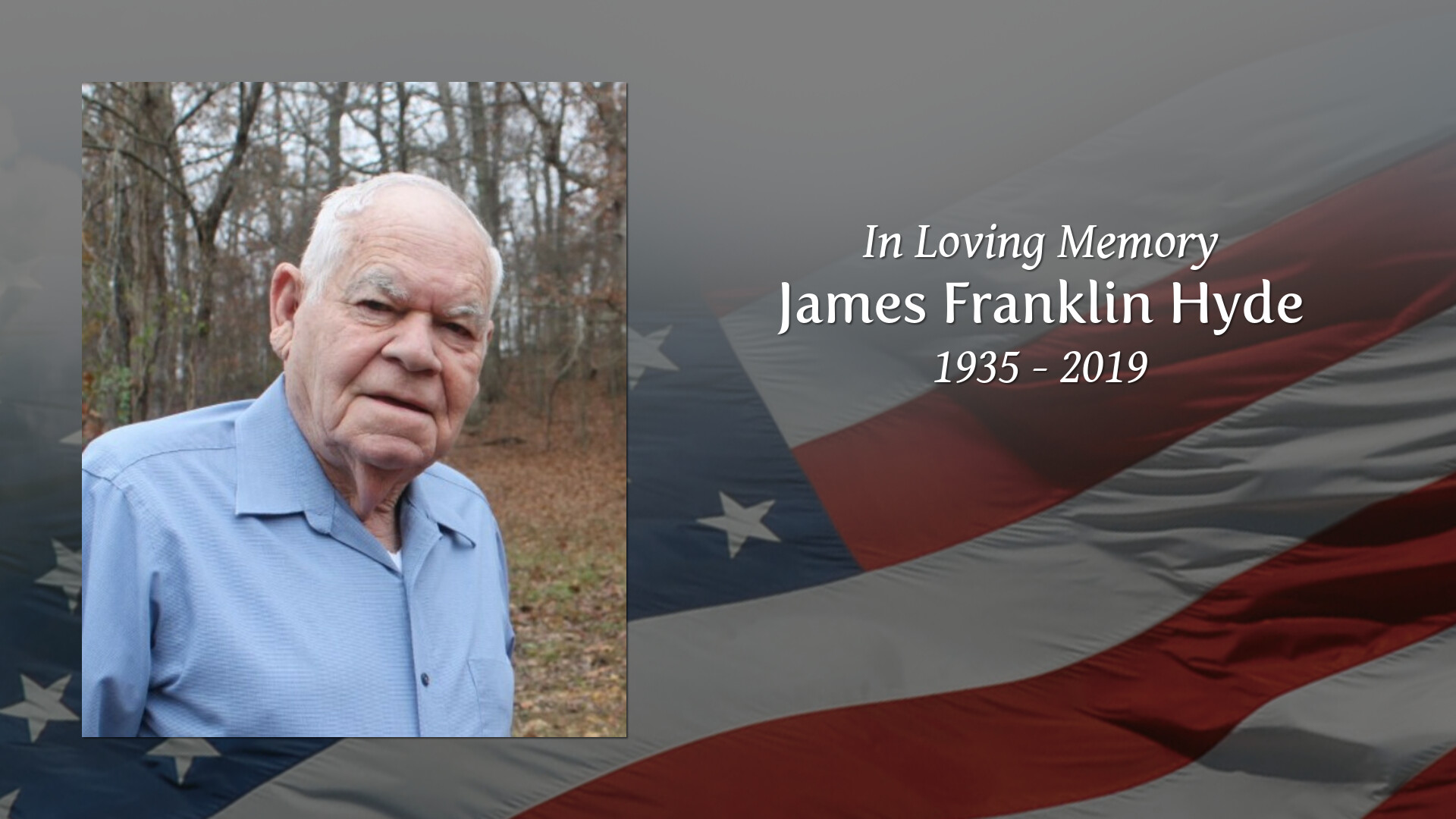 James Franklin Hyde - Tribute Video