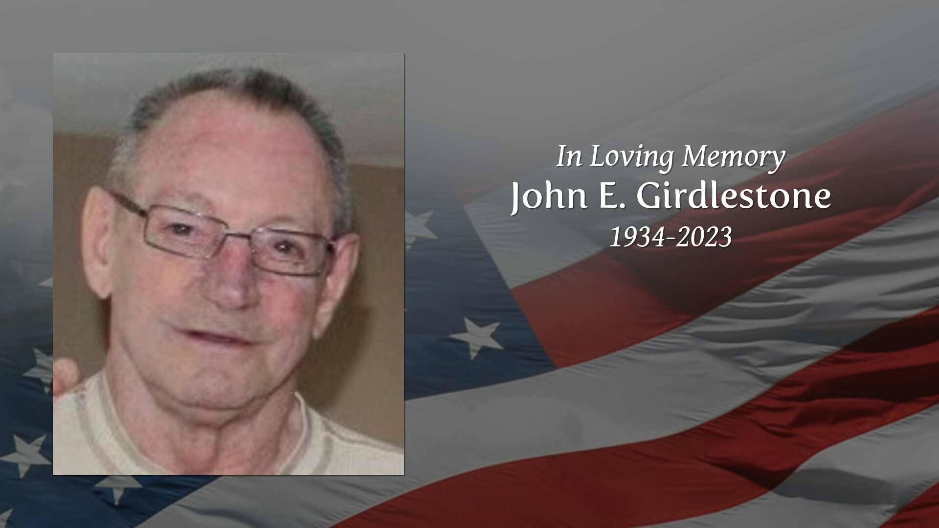 John E. Girdlestone - Tribute Video