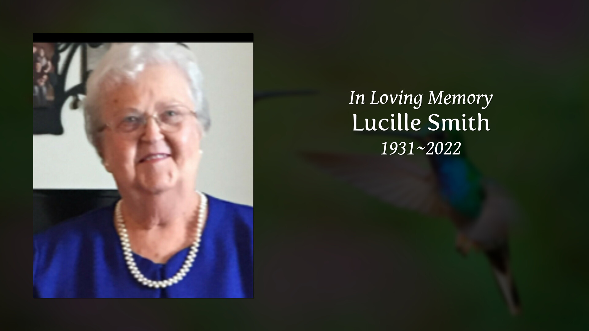 Lucille Smith - Tribute Video