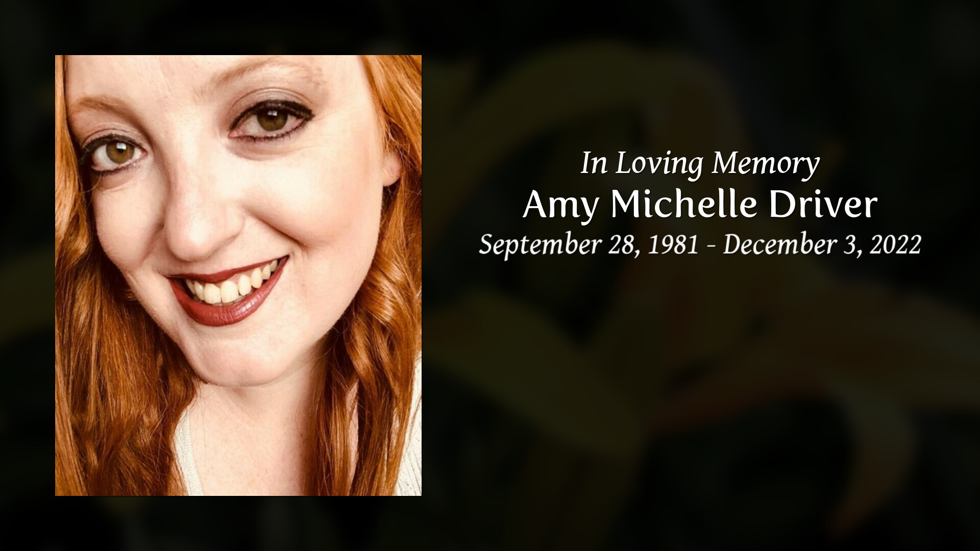 Amy Michelle Driver - Tribute Video