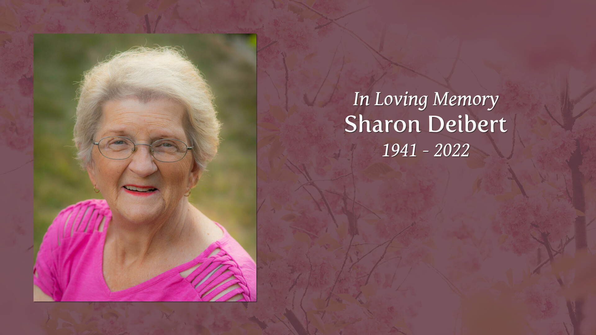 Sharon Deibert - Tribute Video