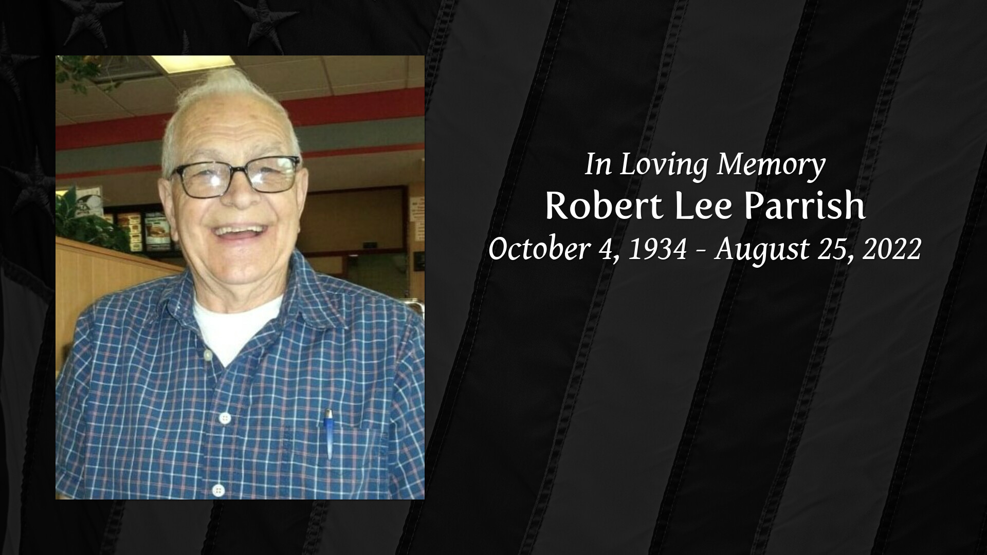 Robert Lee Parrish - Tribute Video