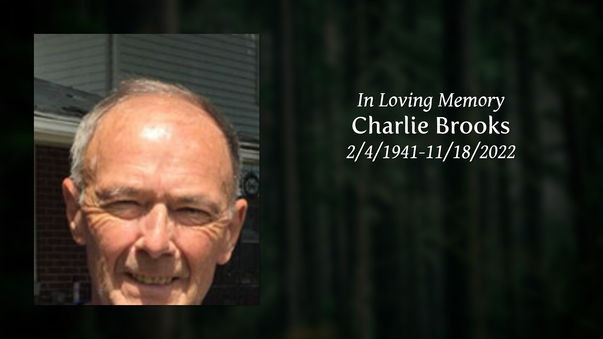 Charlie Brooks - Tribute Video