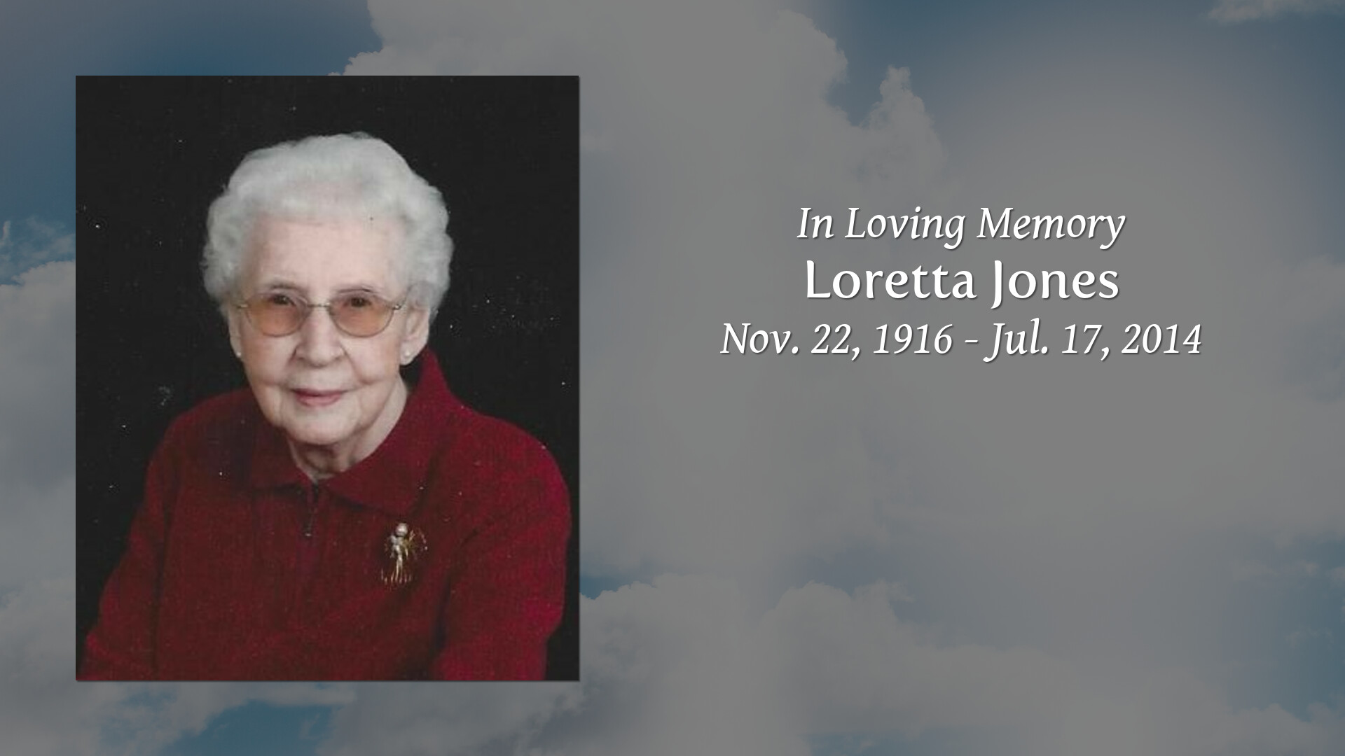 Loretta Jones - Tribute Video