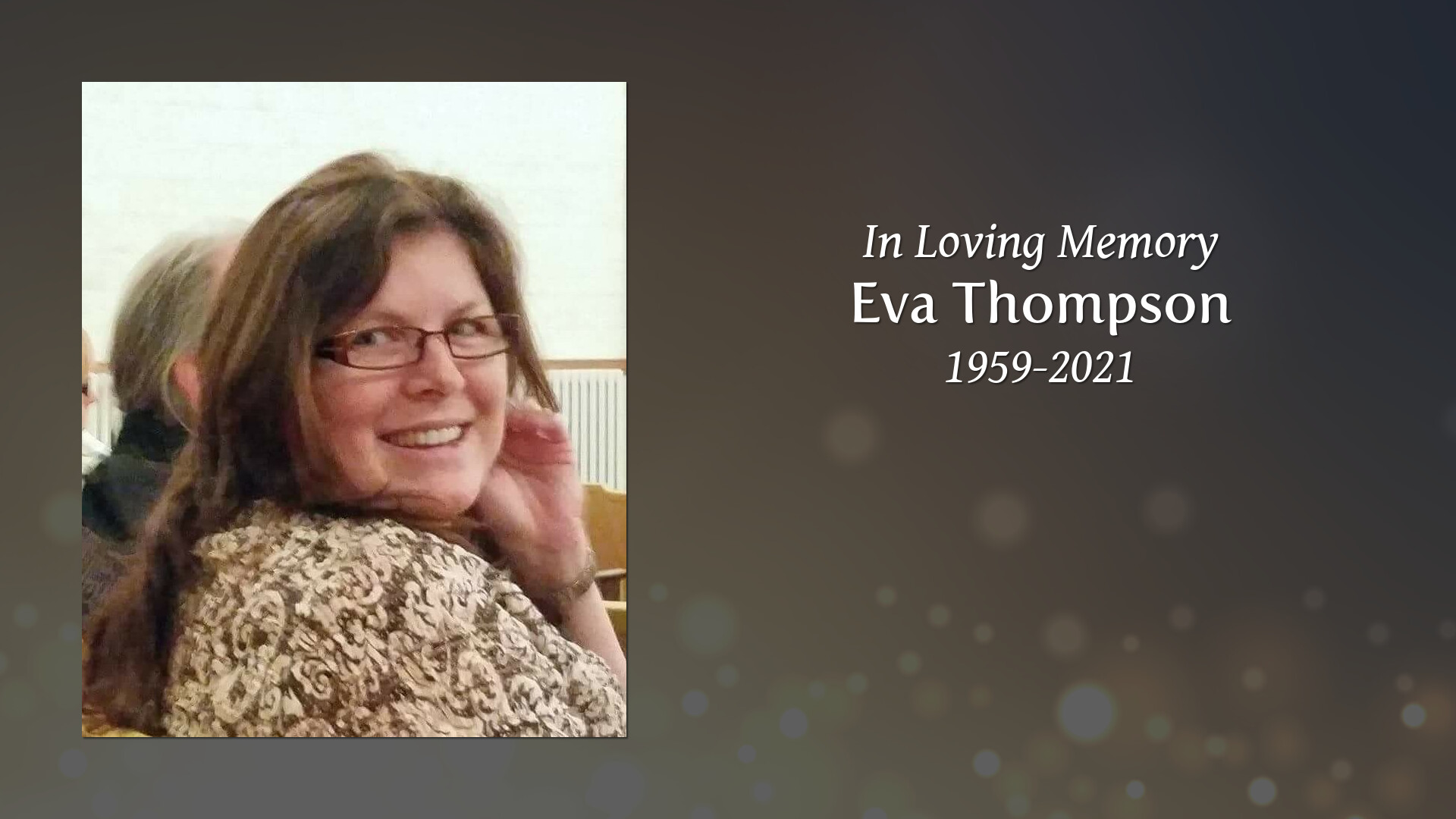 Eva Thompson - Tribute Video