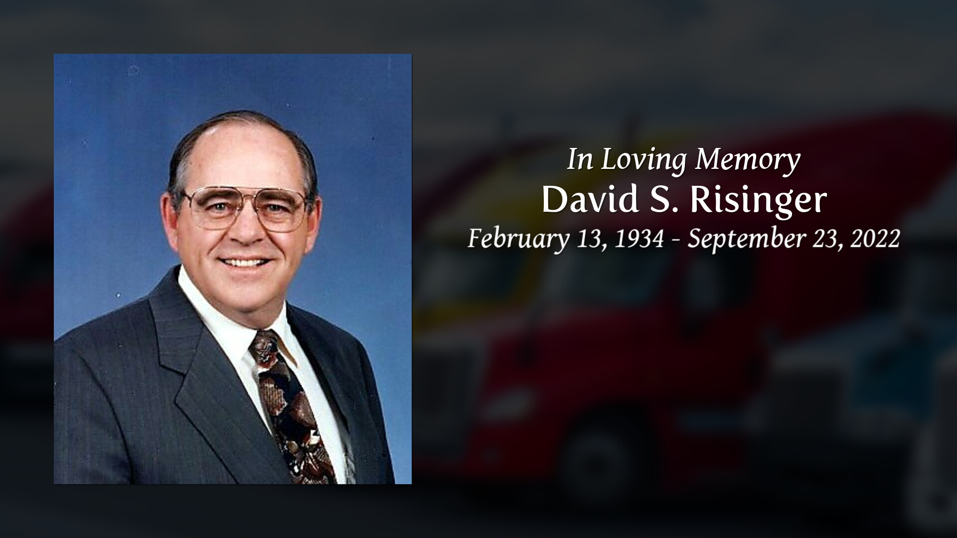 David S. Risinger - Tribute Video