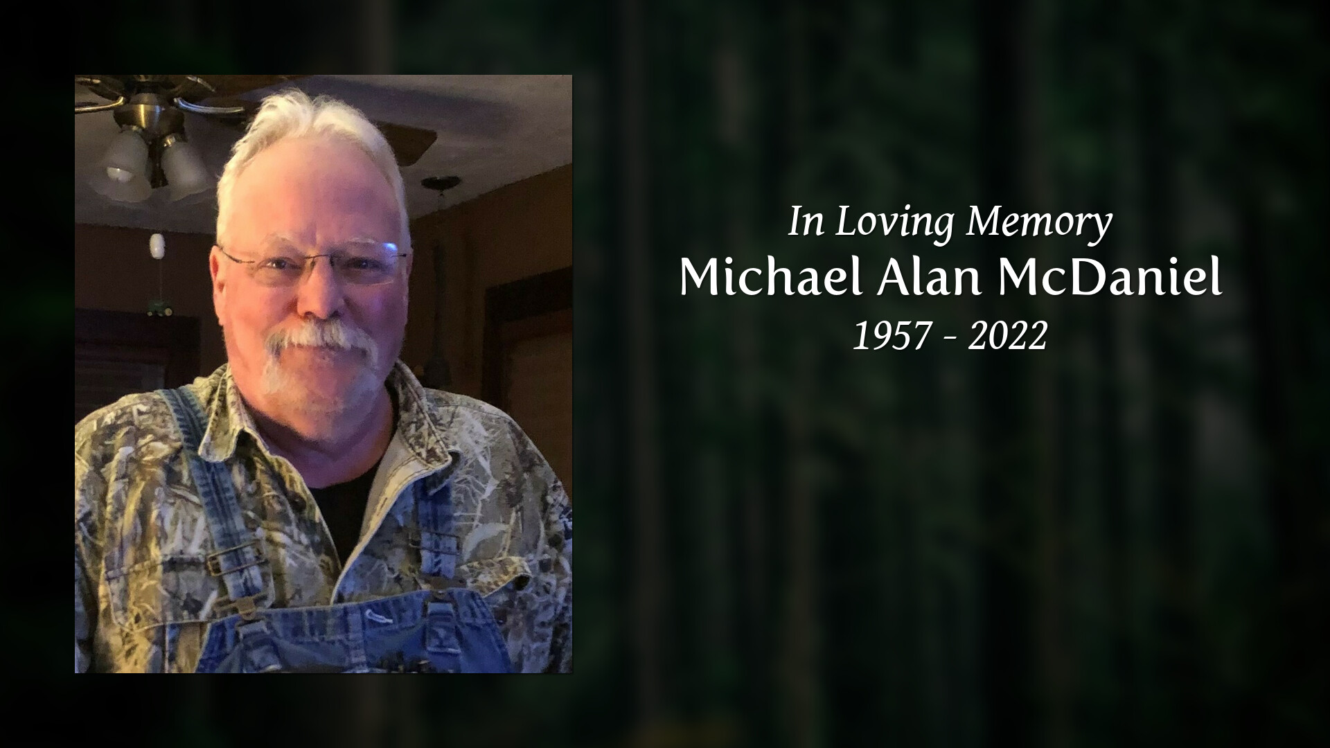 Michael Alan McDaniel - Tribute Video