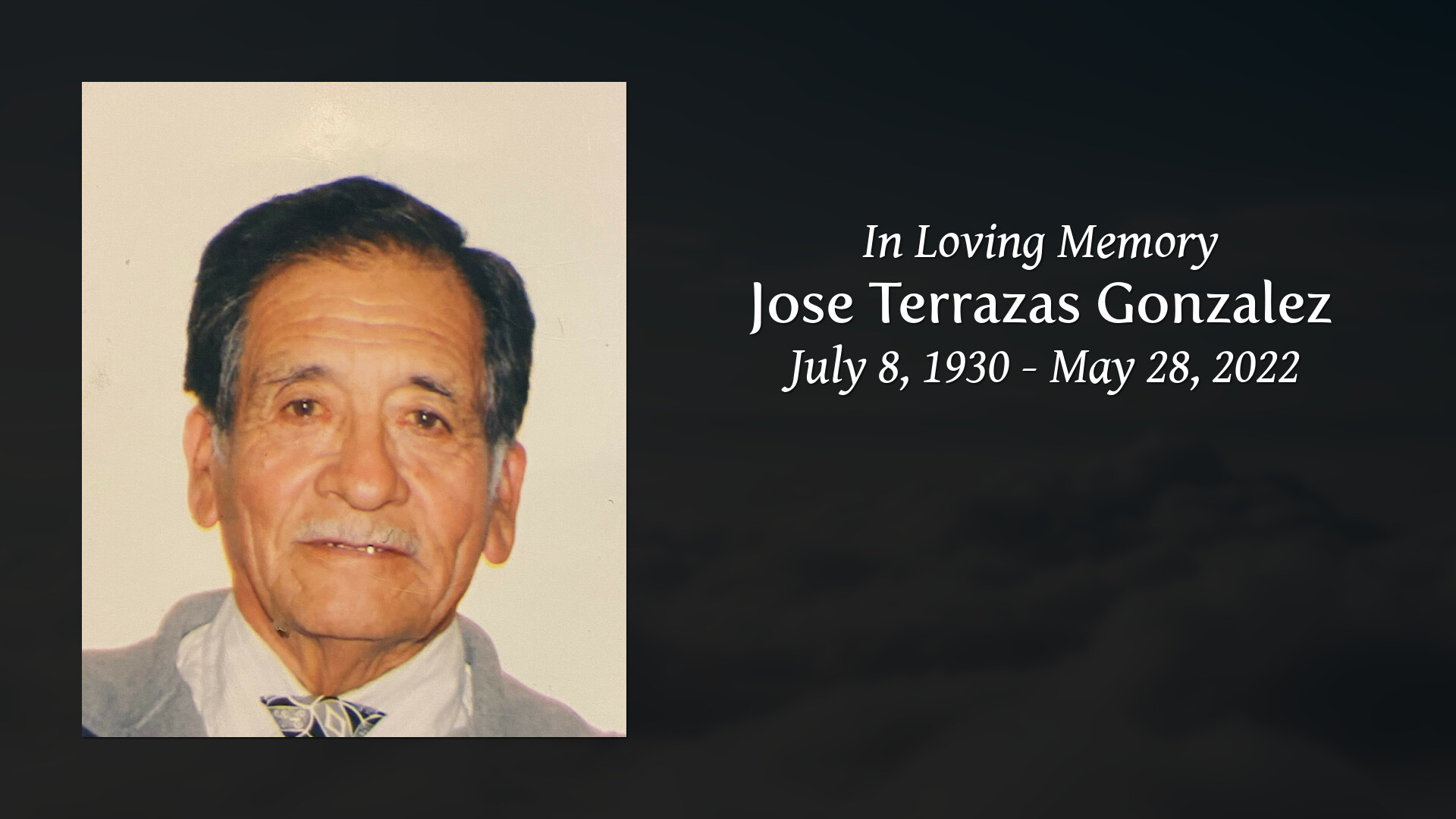 Jose Terrazas Gonzalez - Tribute Video