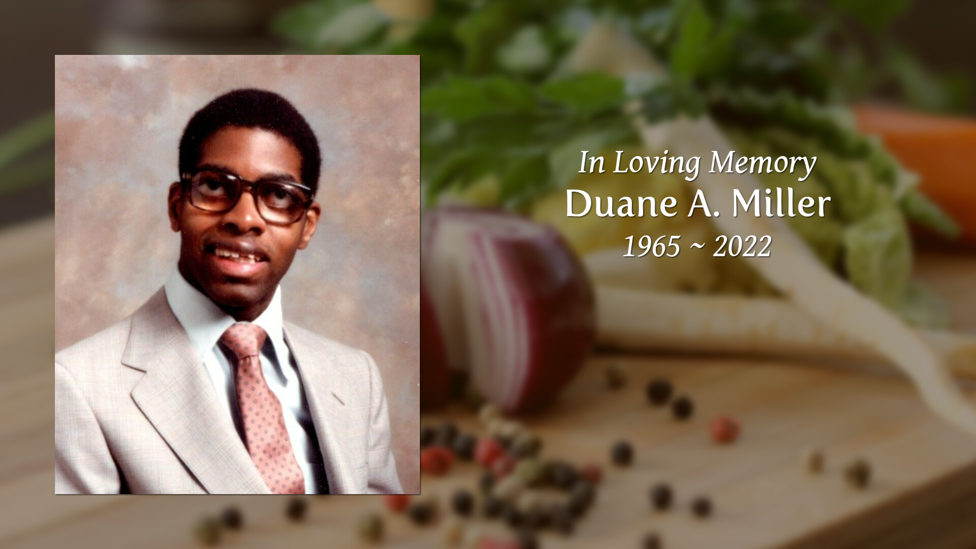 Duane A. Miller - Tribute Video