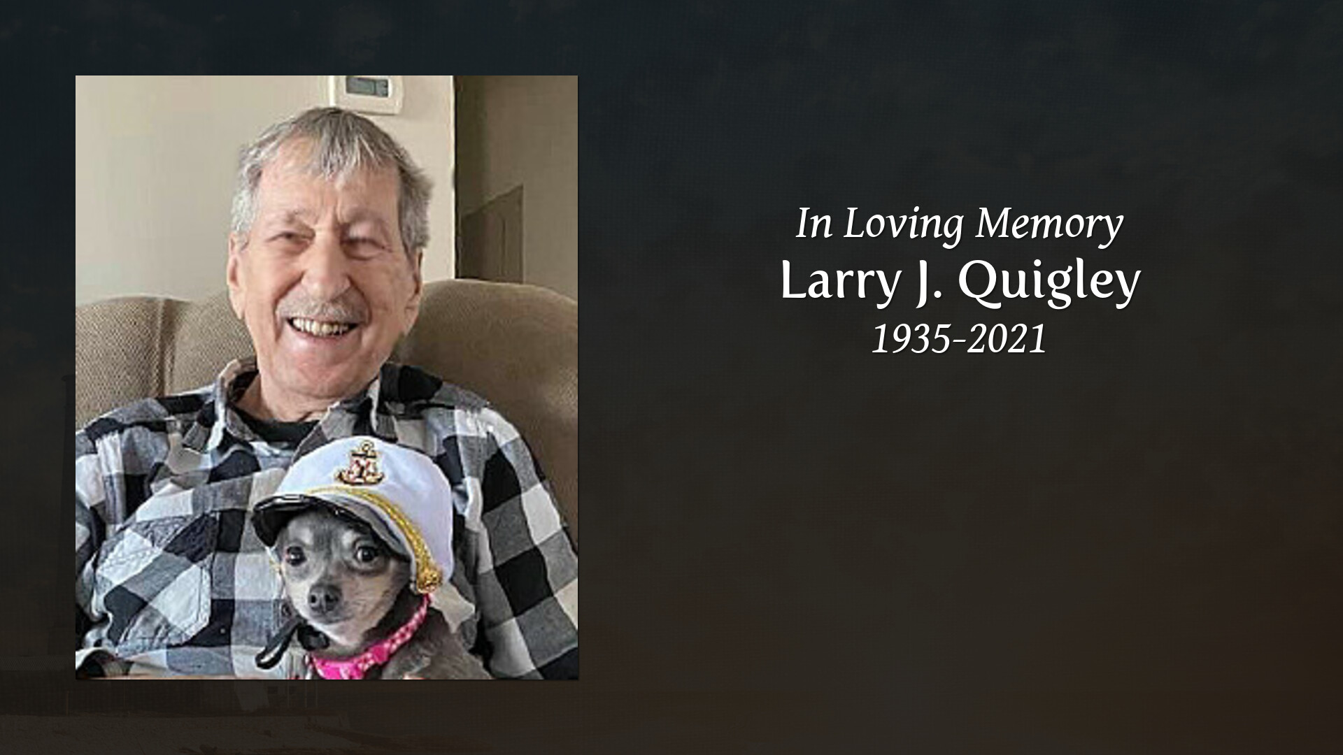 Larry J. Quigley - Tribute Video