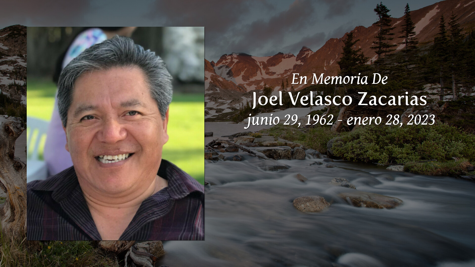 Joel Velasco Zacarias - Tribute Video