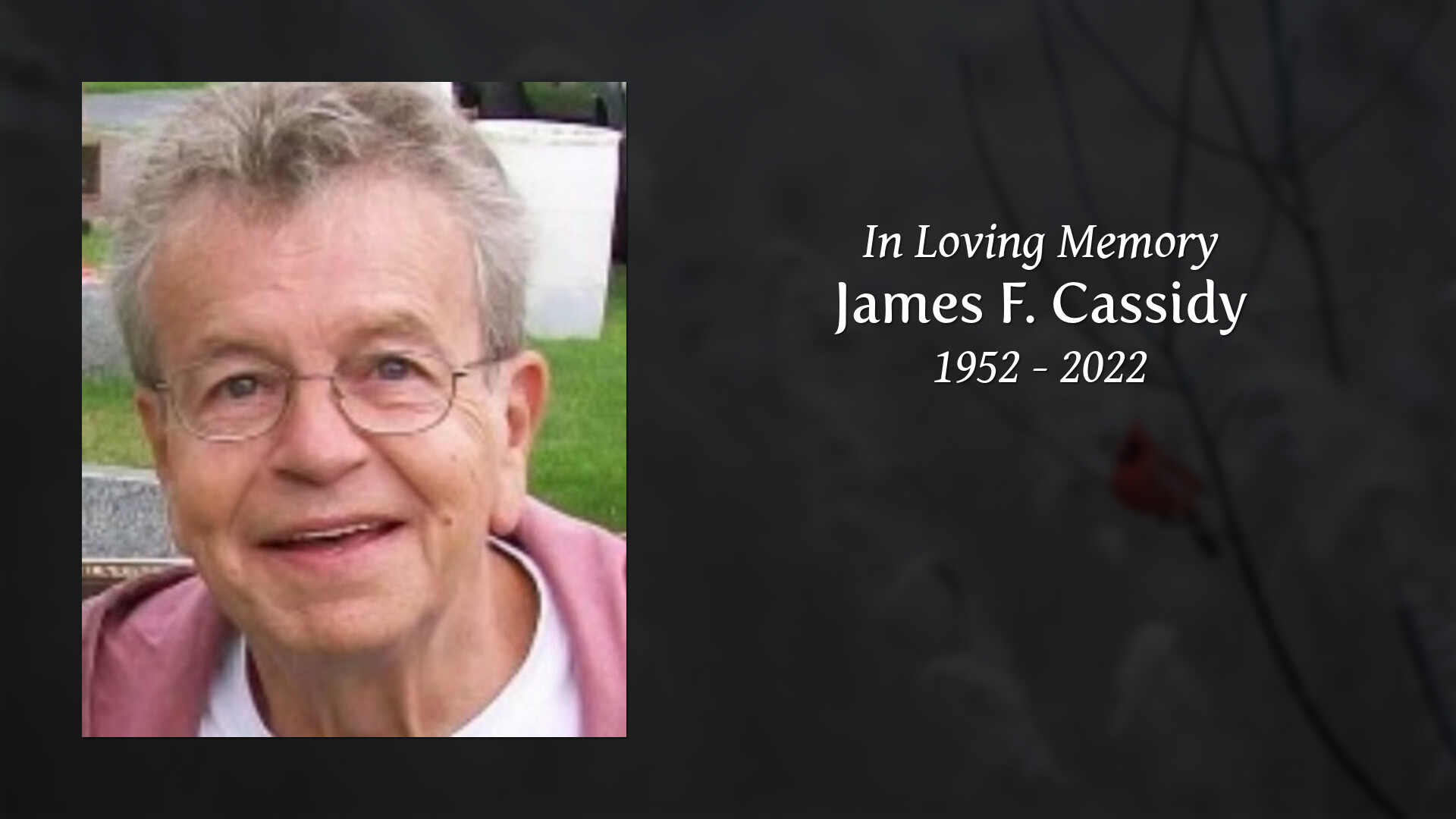 James F. Cassidy - Tribute Video