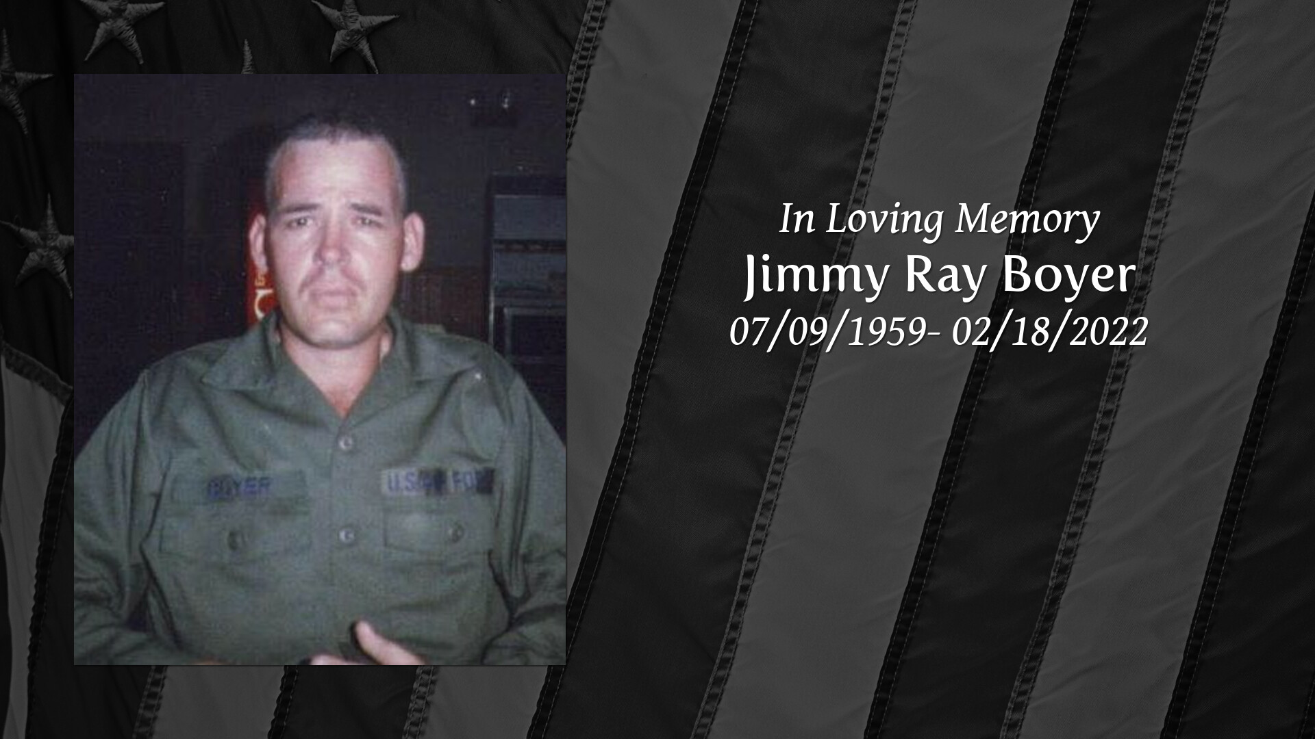 Jimmy Ray Boyer - Tribute Video