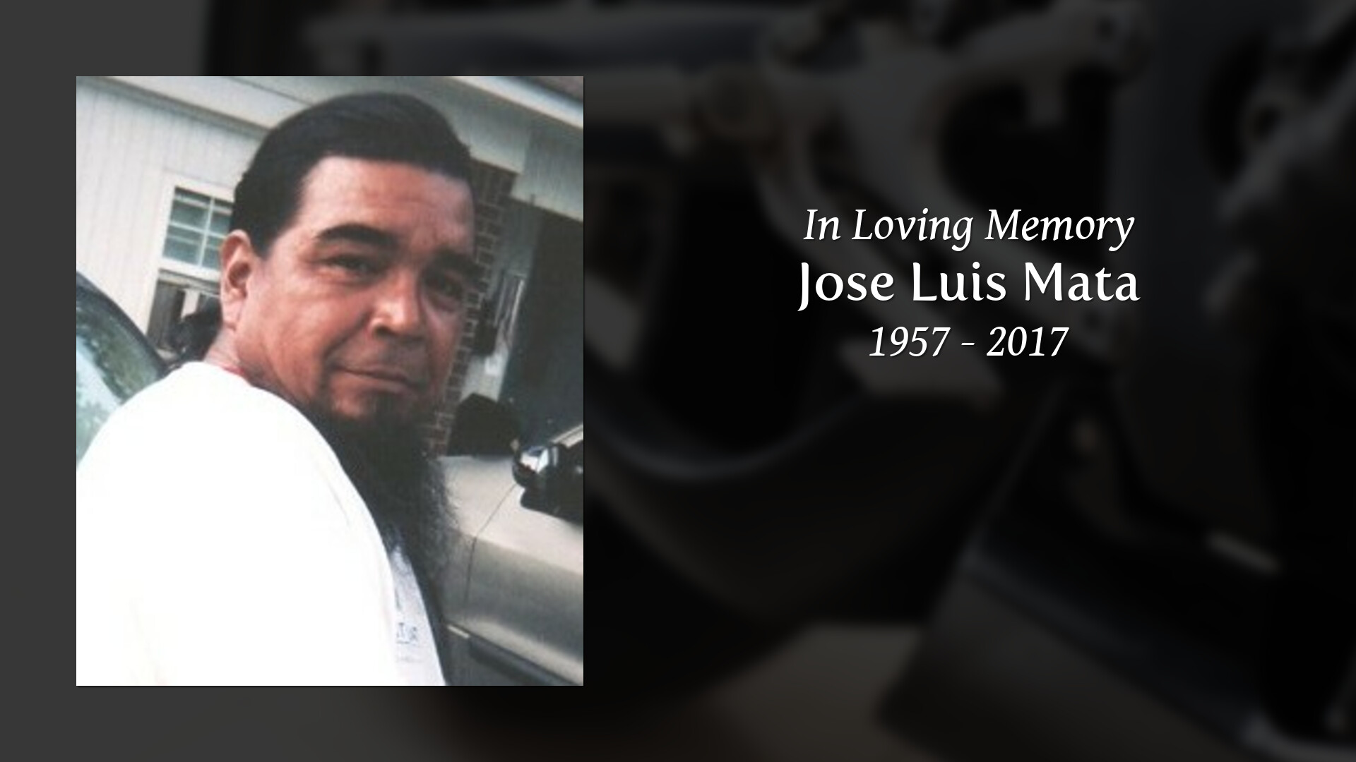 Jose Luis Mata - Tribute Video