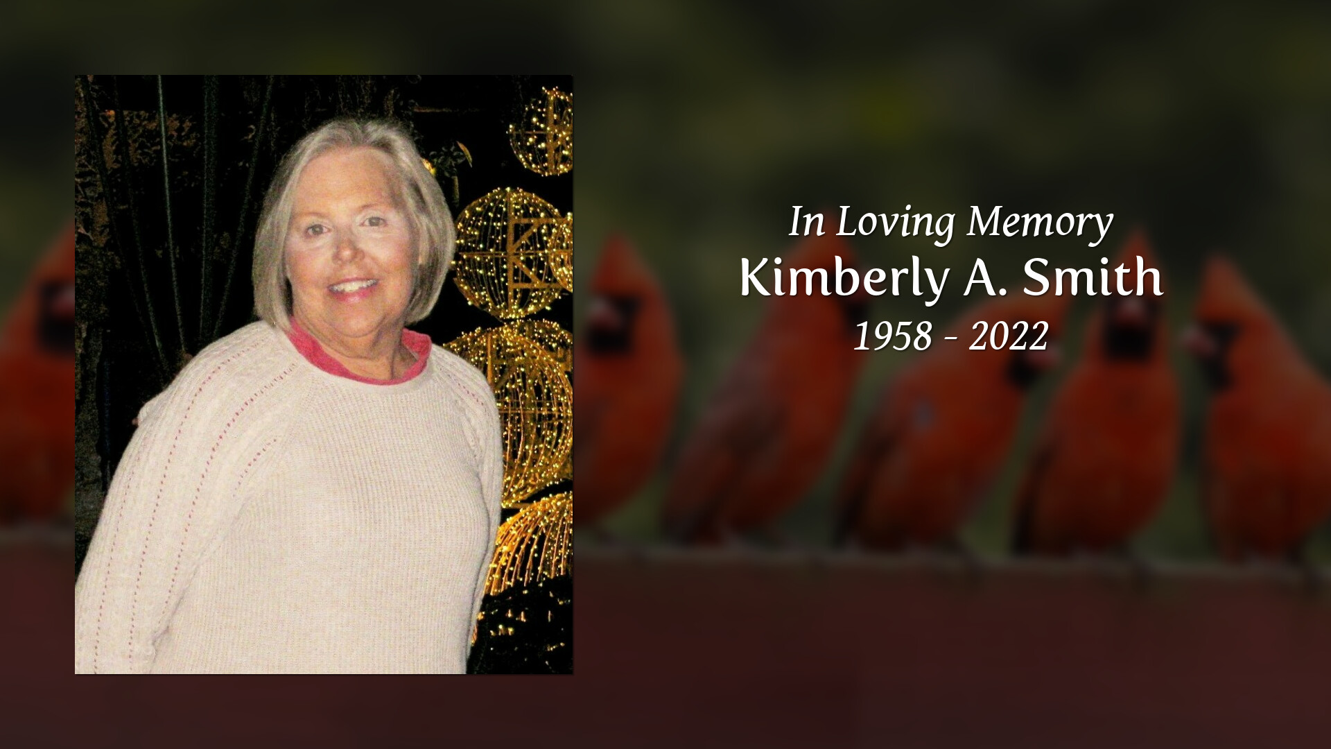 Kimberly A Smith Tribute Video