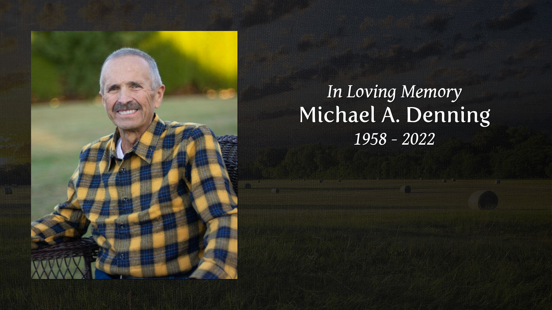 Michael A. Denning - Tribute Video