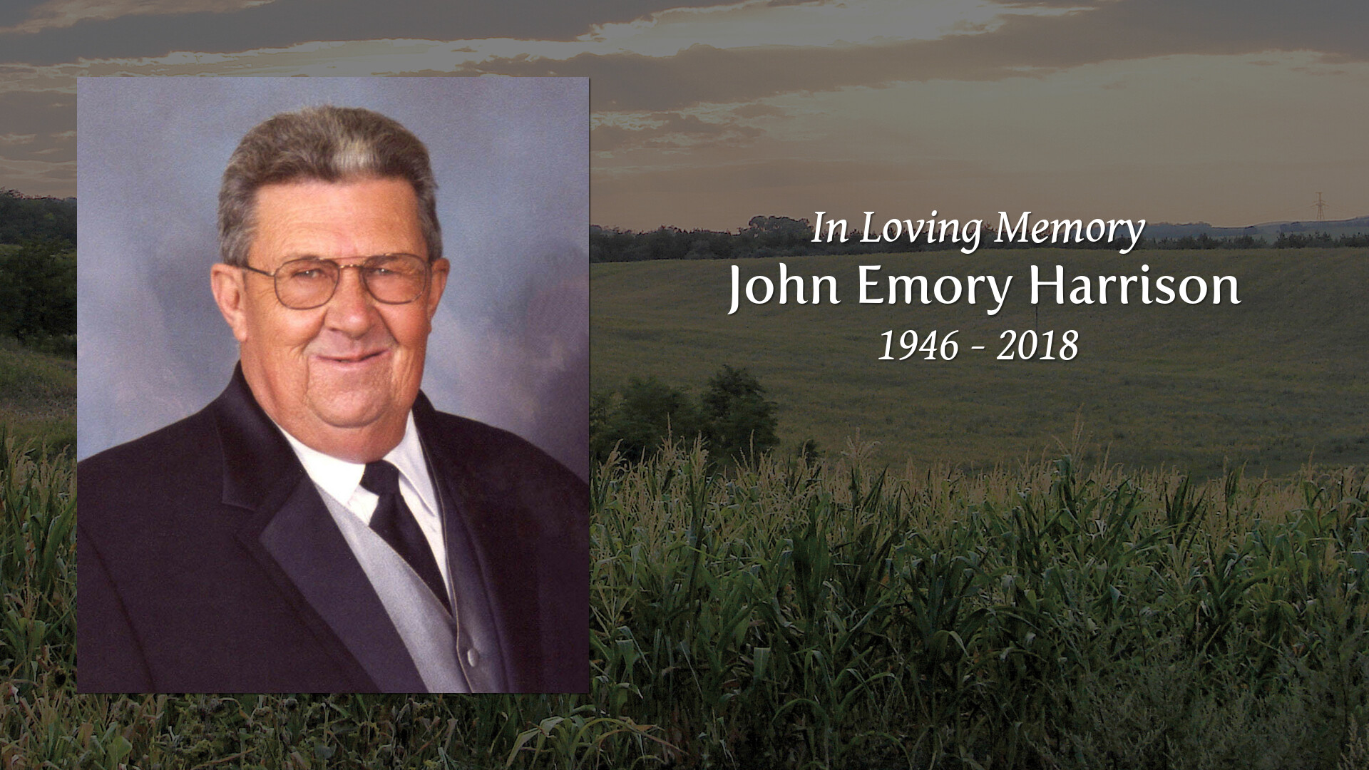 John Emory Harrison - Tribute Video