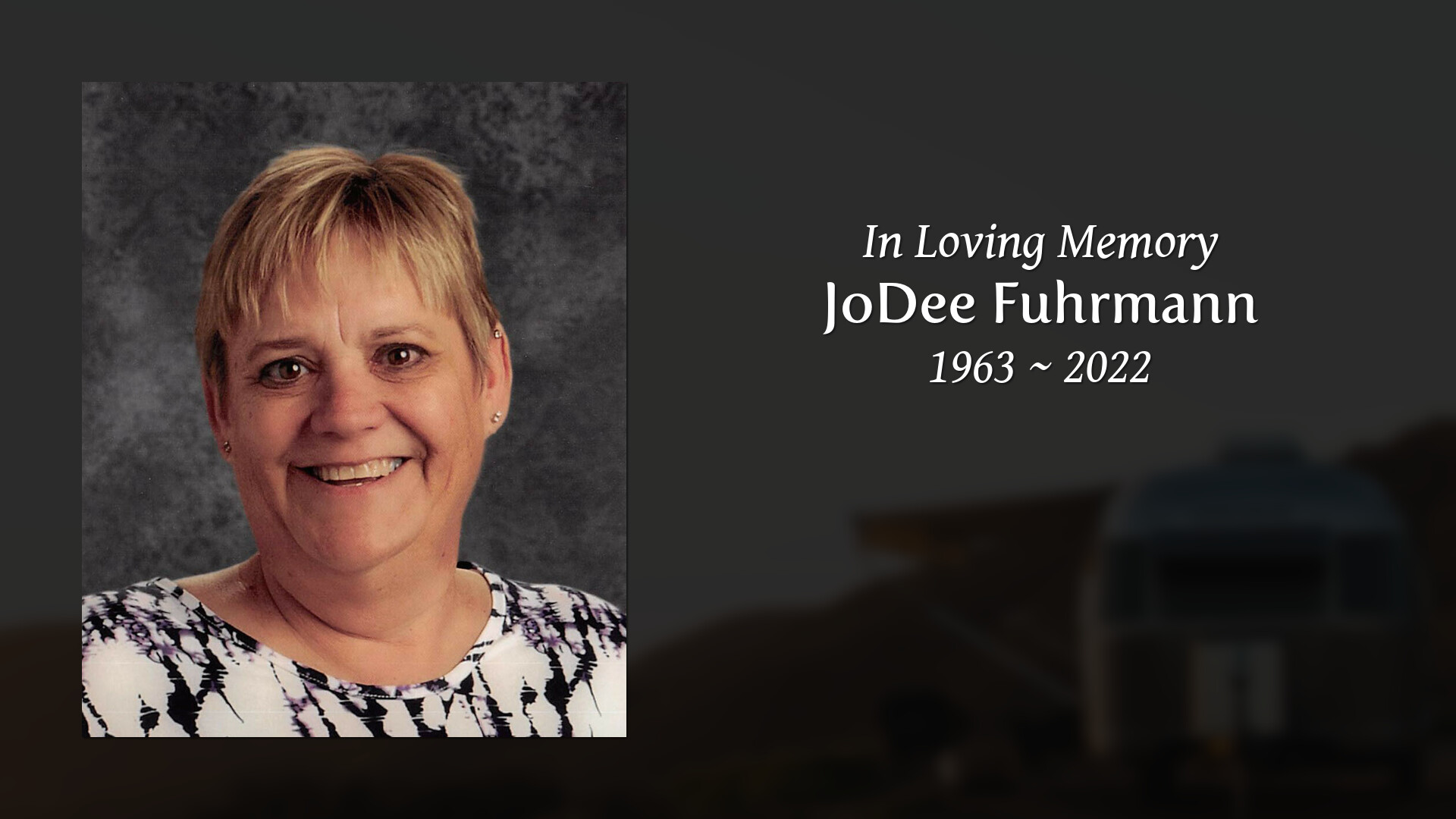 JoDee Fuhrmann Tribute Video