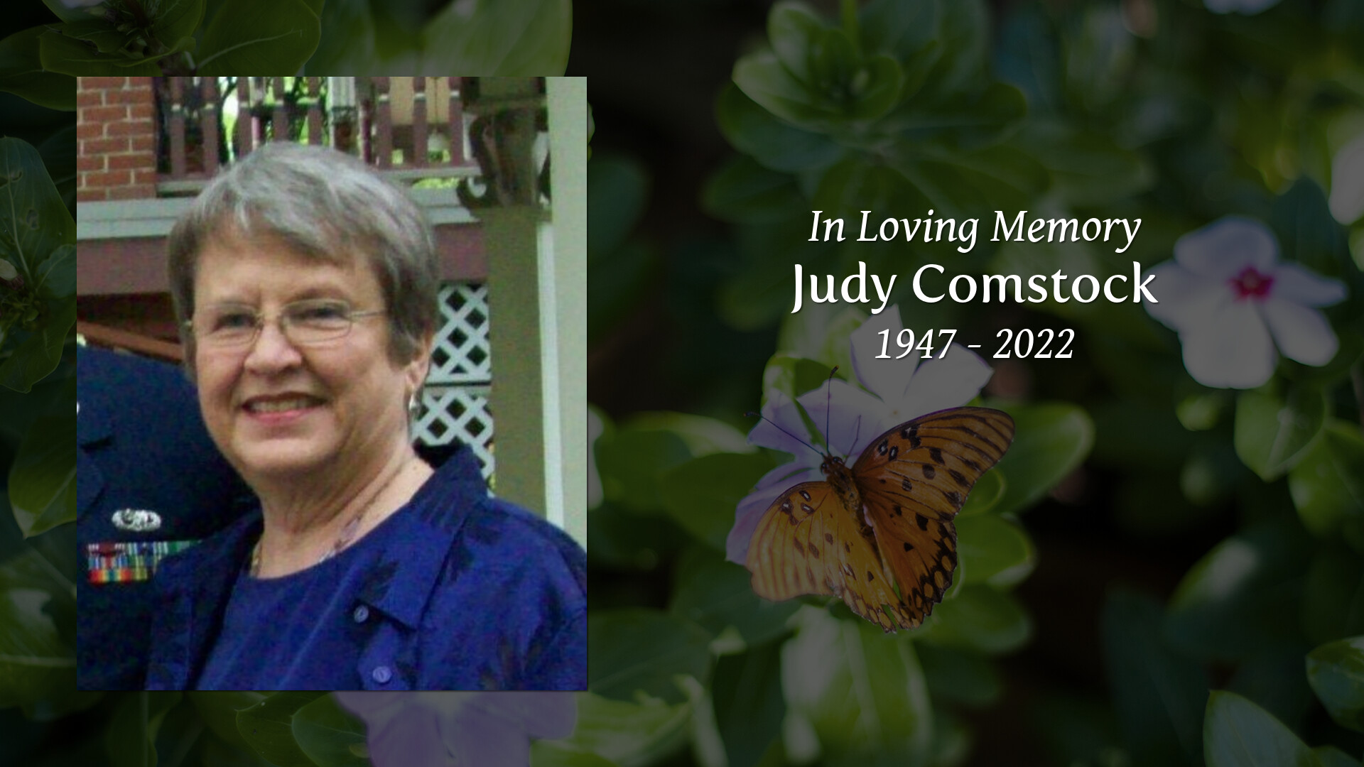 Judy Comstock Tribute Video