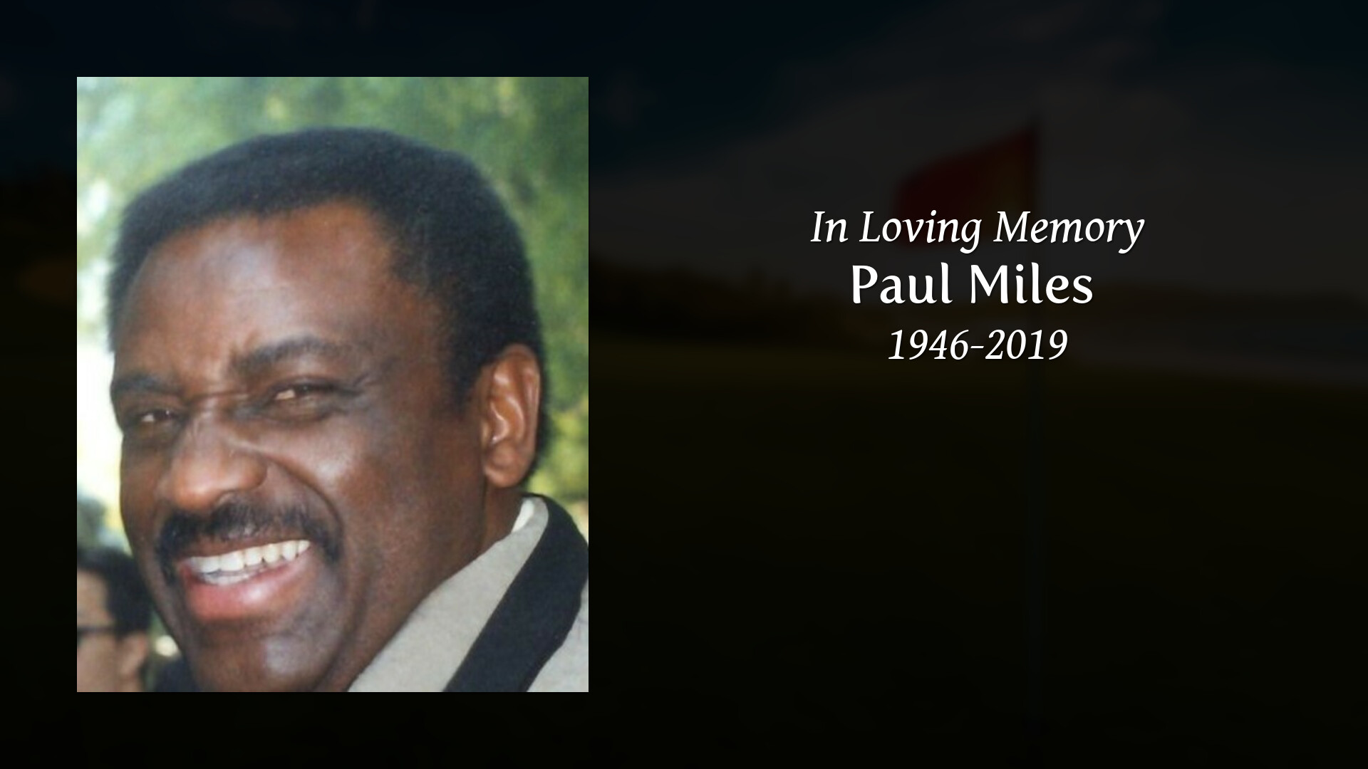 Paul Miles - Tribute Video