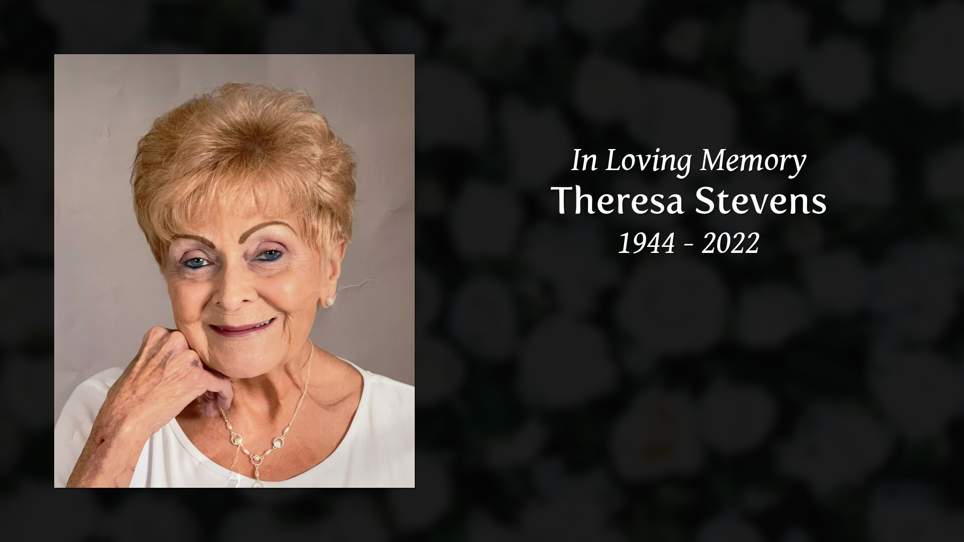 Theresa Stevens - Tribute Video