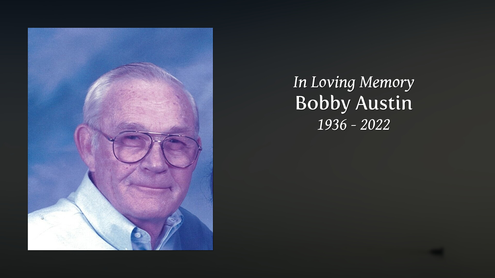 Bobby Austin - Tribute Video