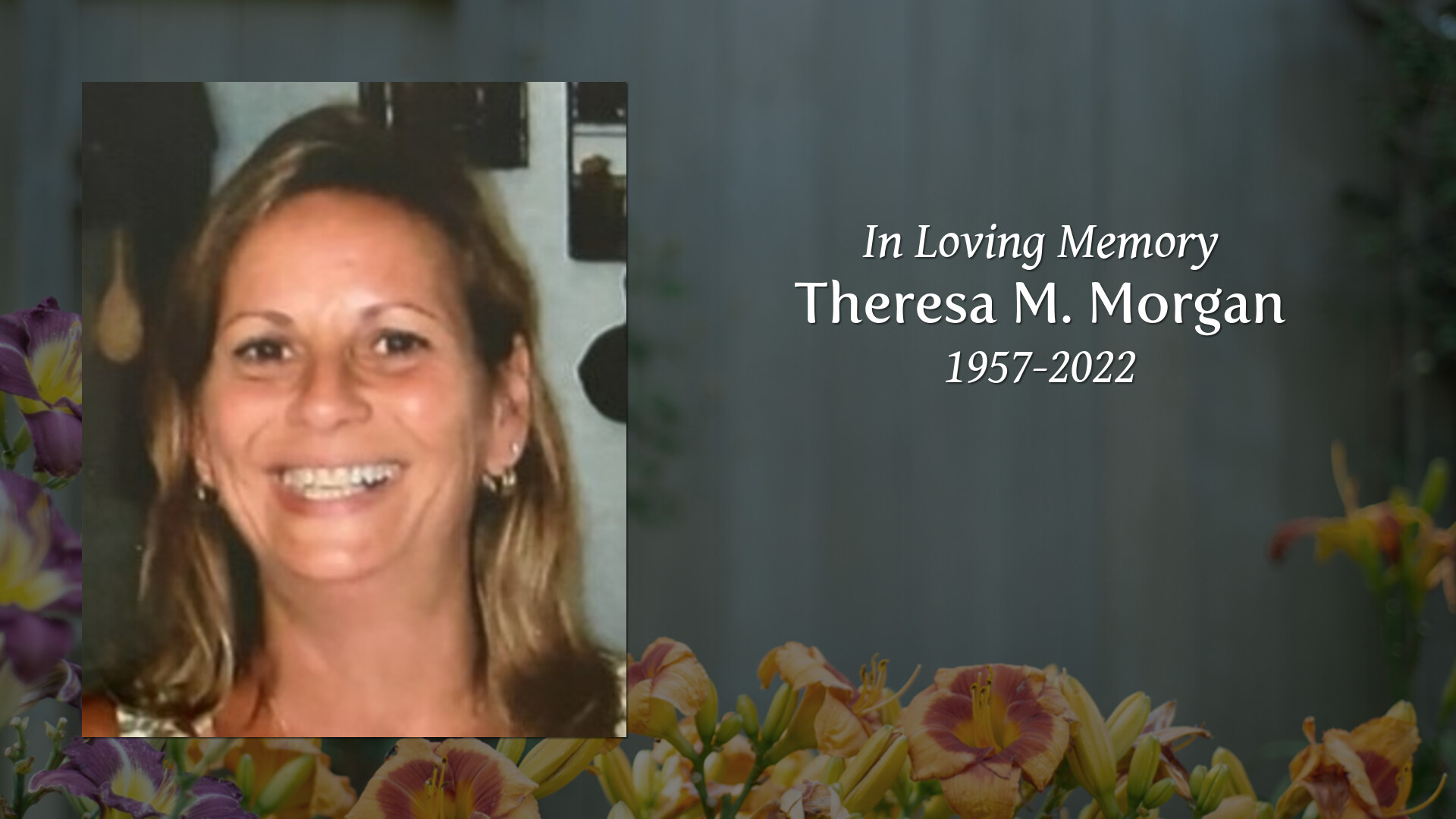 Theresa M. Morgan - Tribute Video