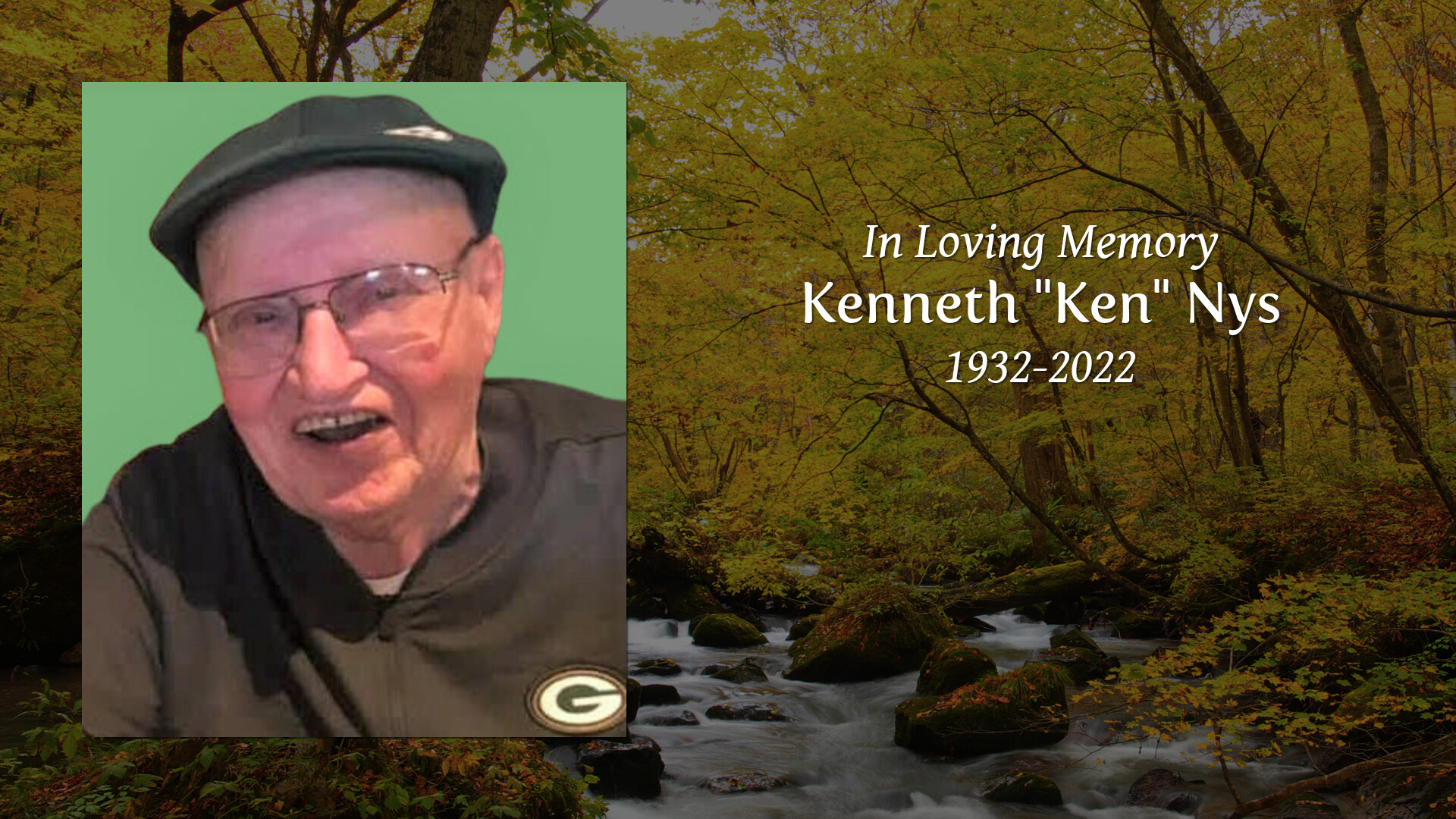 Kenneth "Ken" Nys - Tribute Video