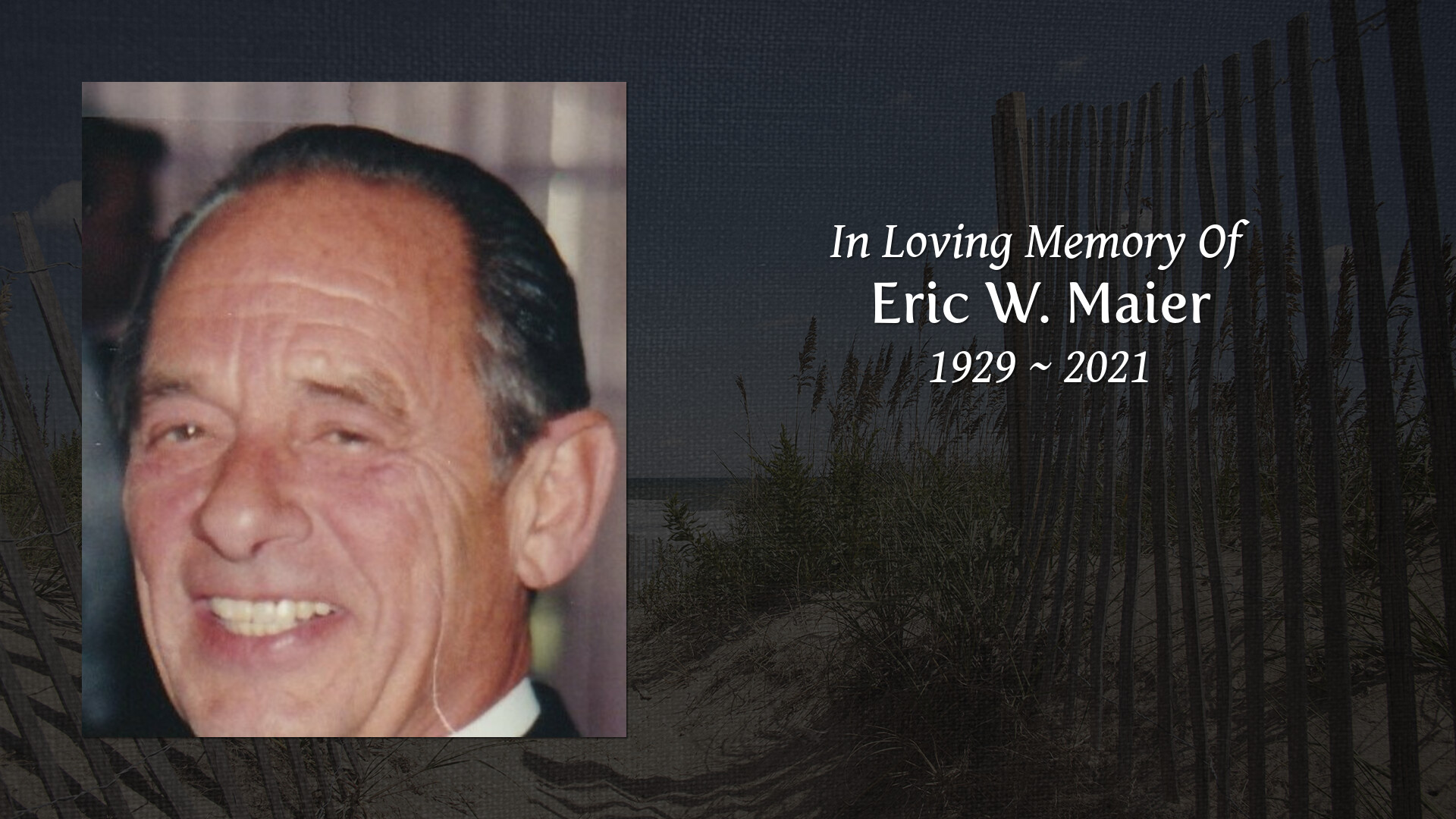 Eric W. Maier - Tribute Video