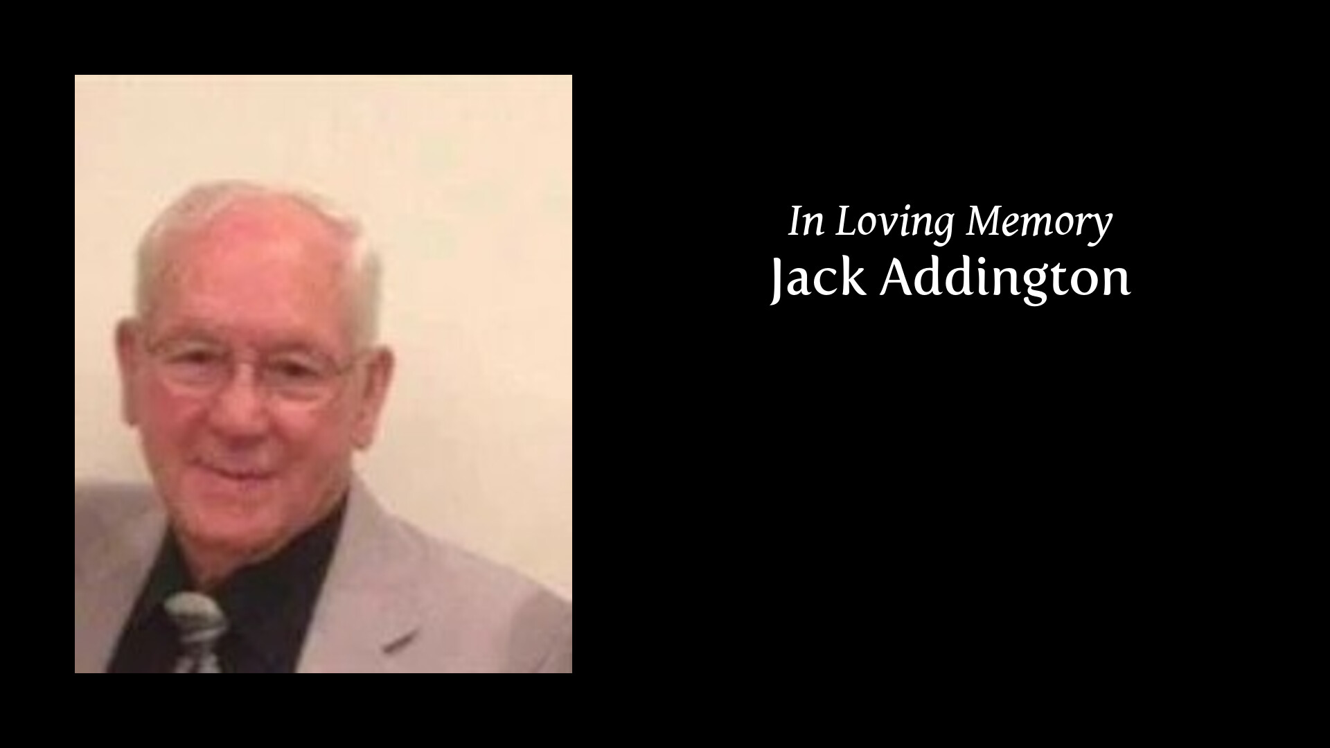 Jack Addington - Tribute Video