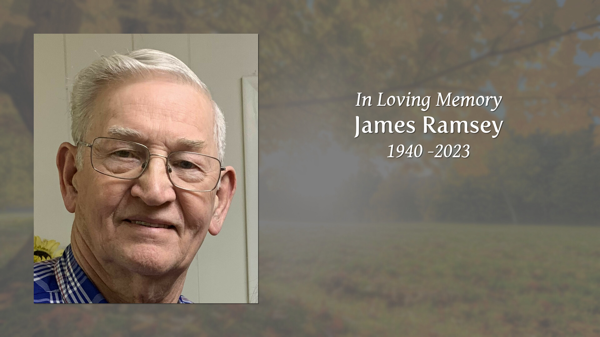 James Ramsey Tribute Video